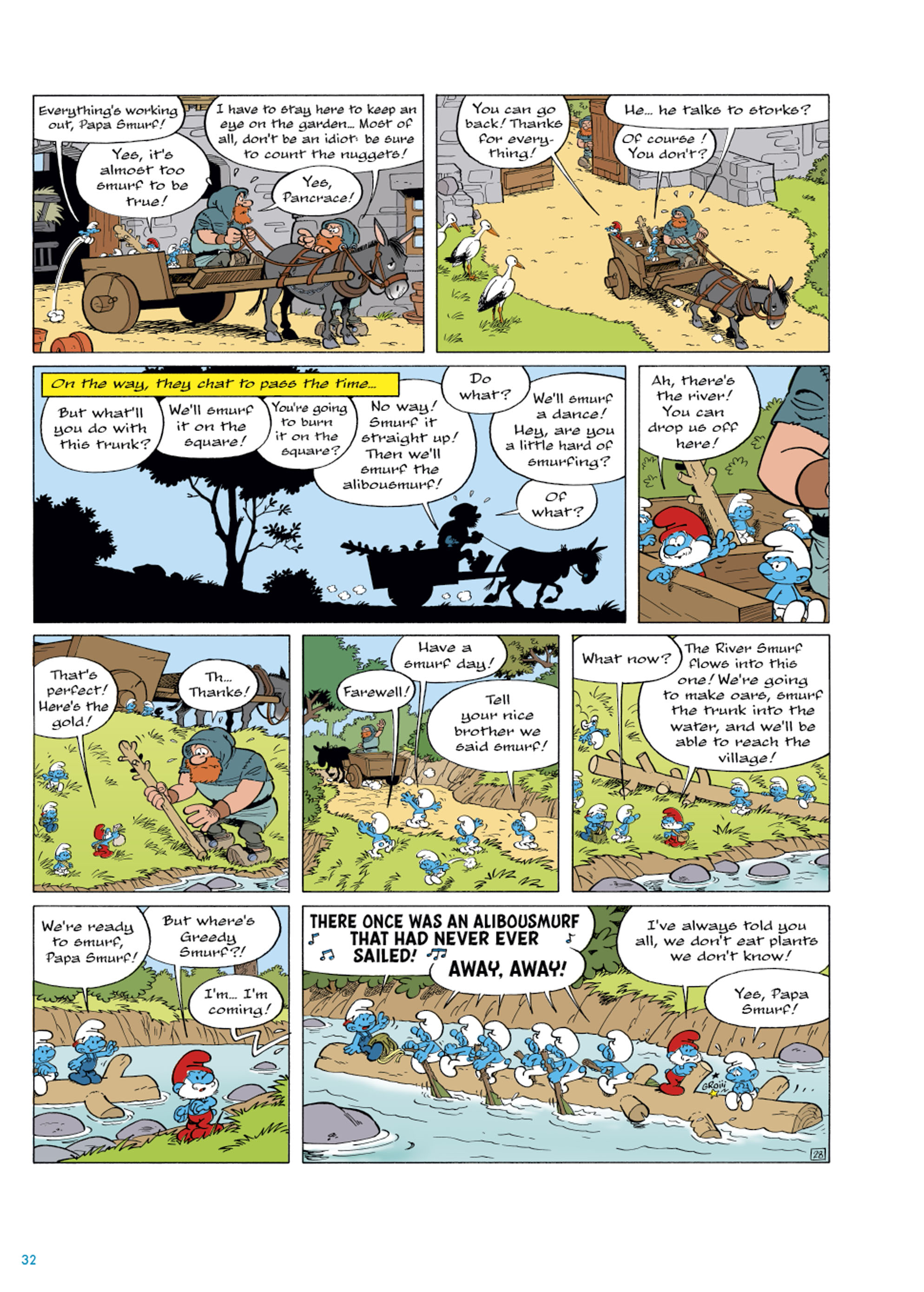 Read online The Smurfs Tales comic -  Issue # TPB 5 (Part 1) - 33