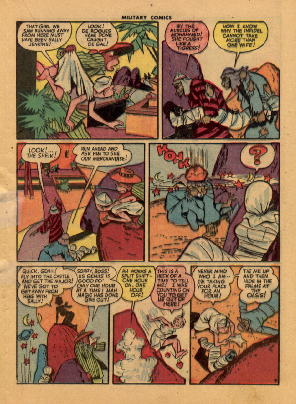 Read online Military Comics comic -  Issue #30 - 36