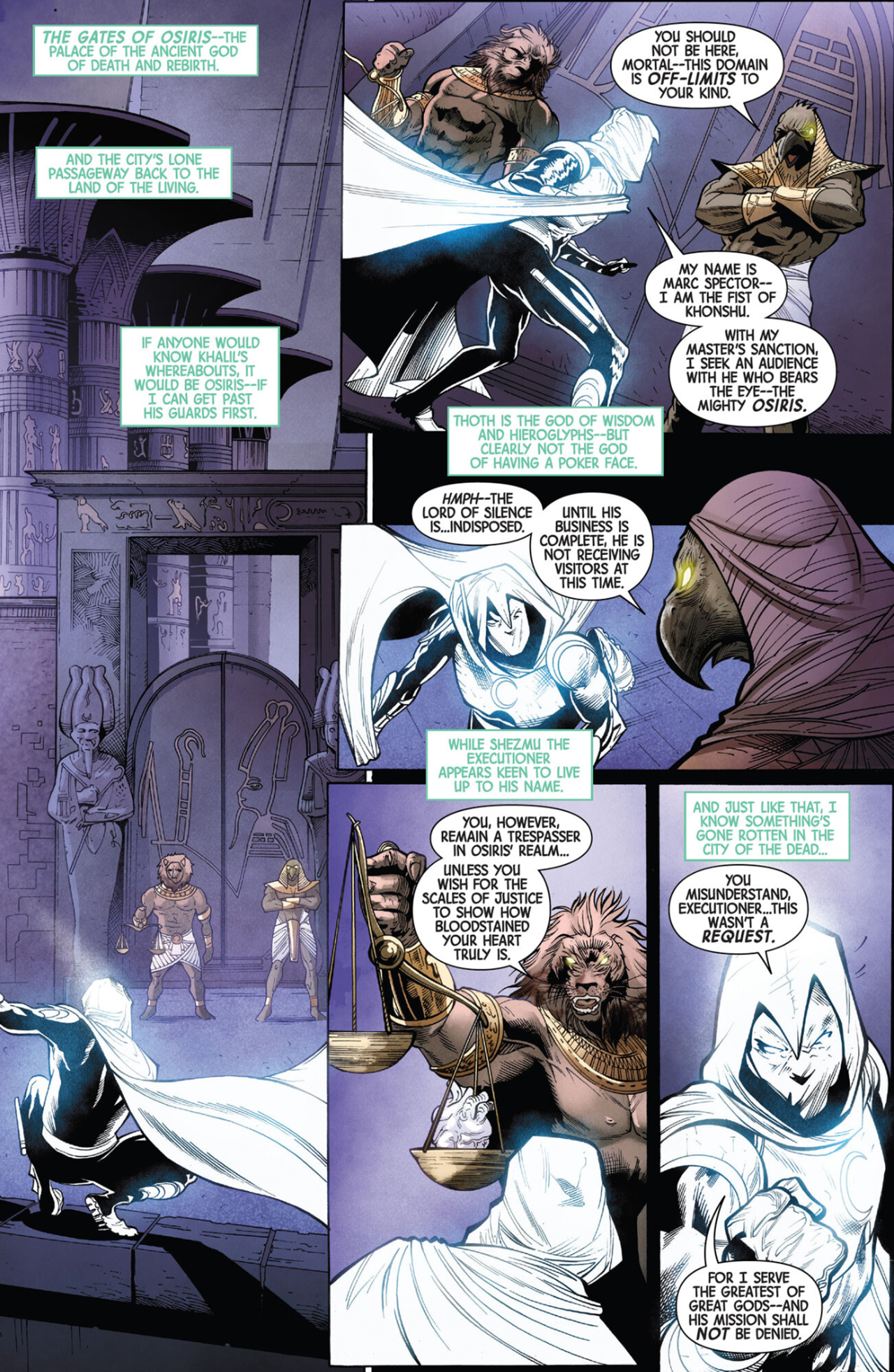 Read online Moon Knight: City of the Dead comic -  Issue #1 - 16