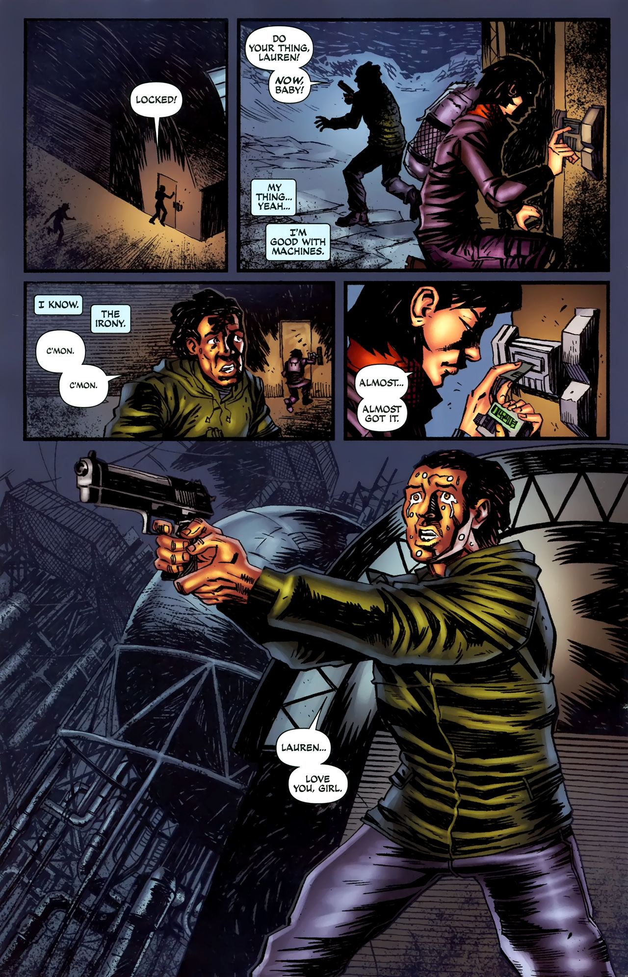 Read online Terminator/Robocop: Kill Human comic -  Issue #1 - 8