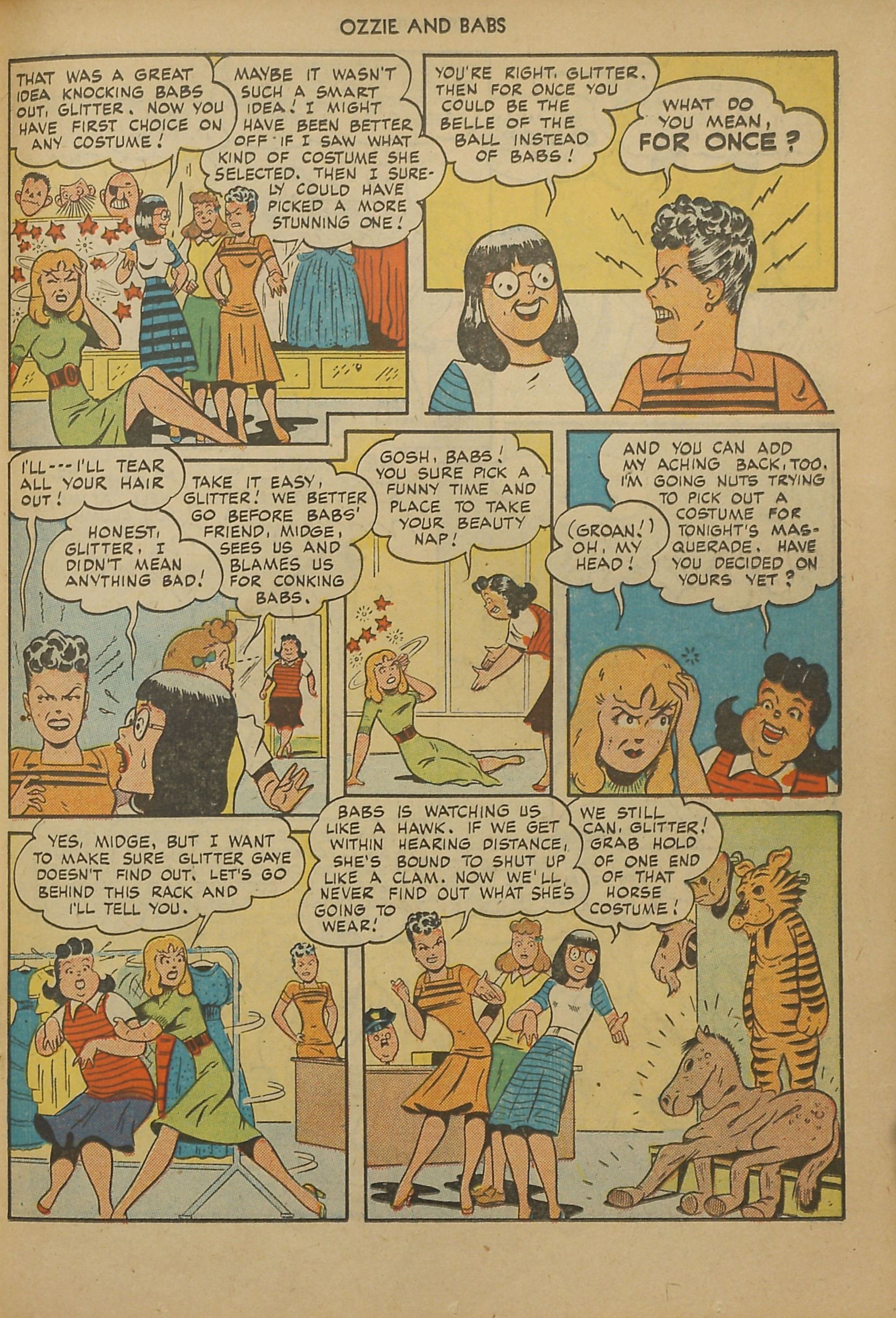 Read online Ozzie And Babs comic -  Issue #10 - 27