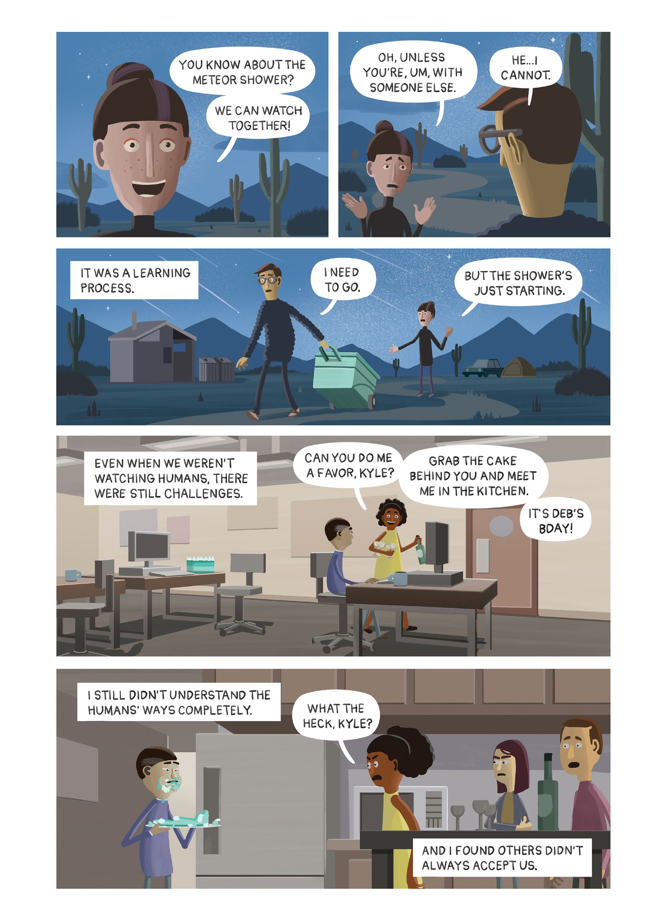 Read online My Life Among Humans comic -  Issue # TPB - 44