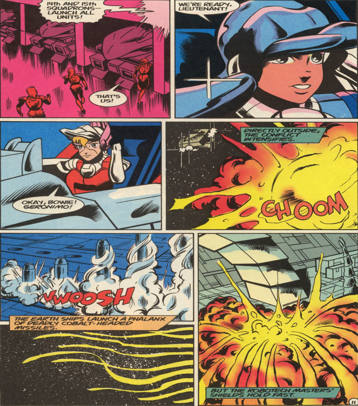 Read online Robotech Masters comic -  Issue #17 - 13