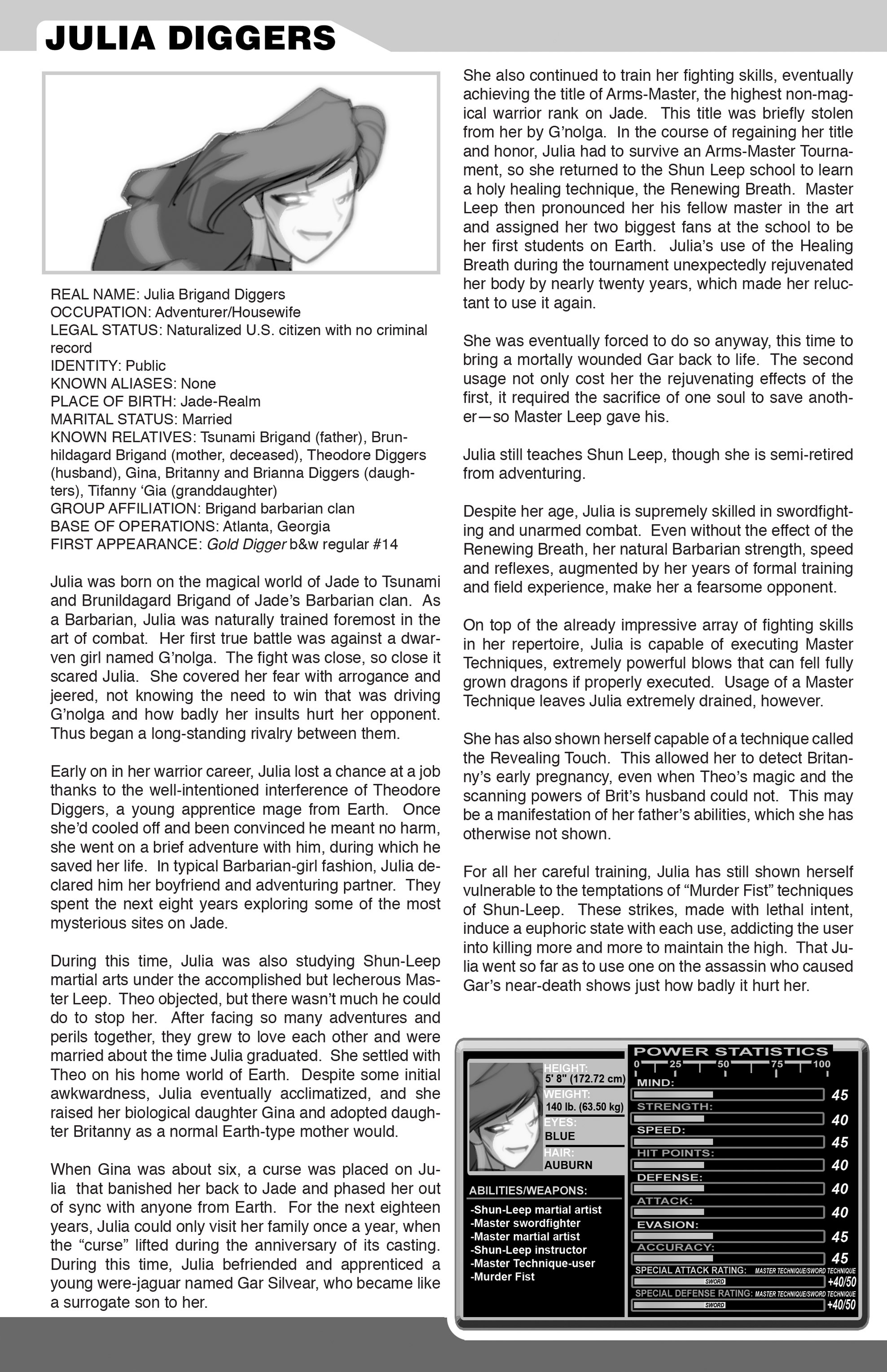 Read online Women of Gold Digger comic -  Issue # TPB - 64