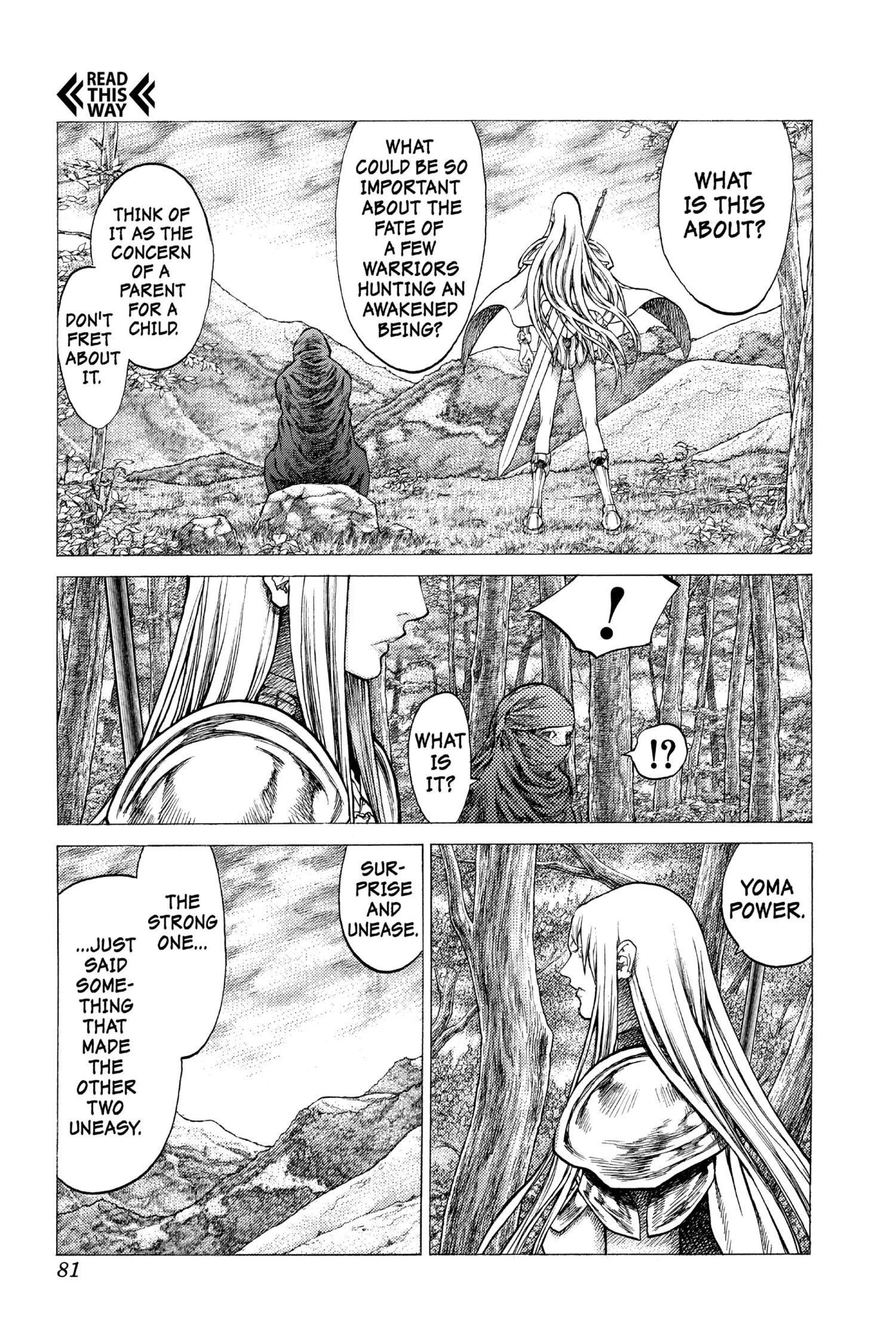 Read online Claymore comic -  Issue #6 - 77