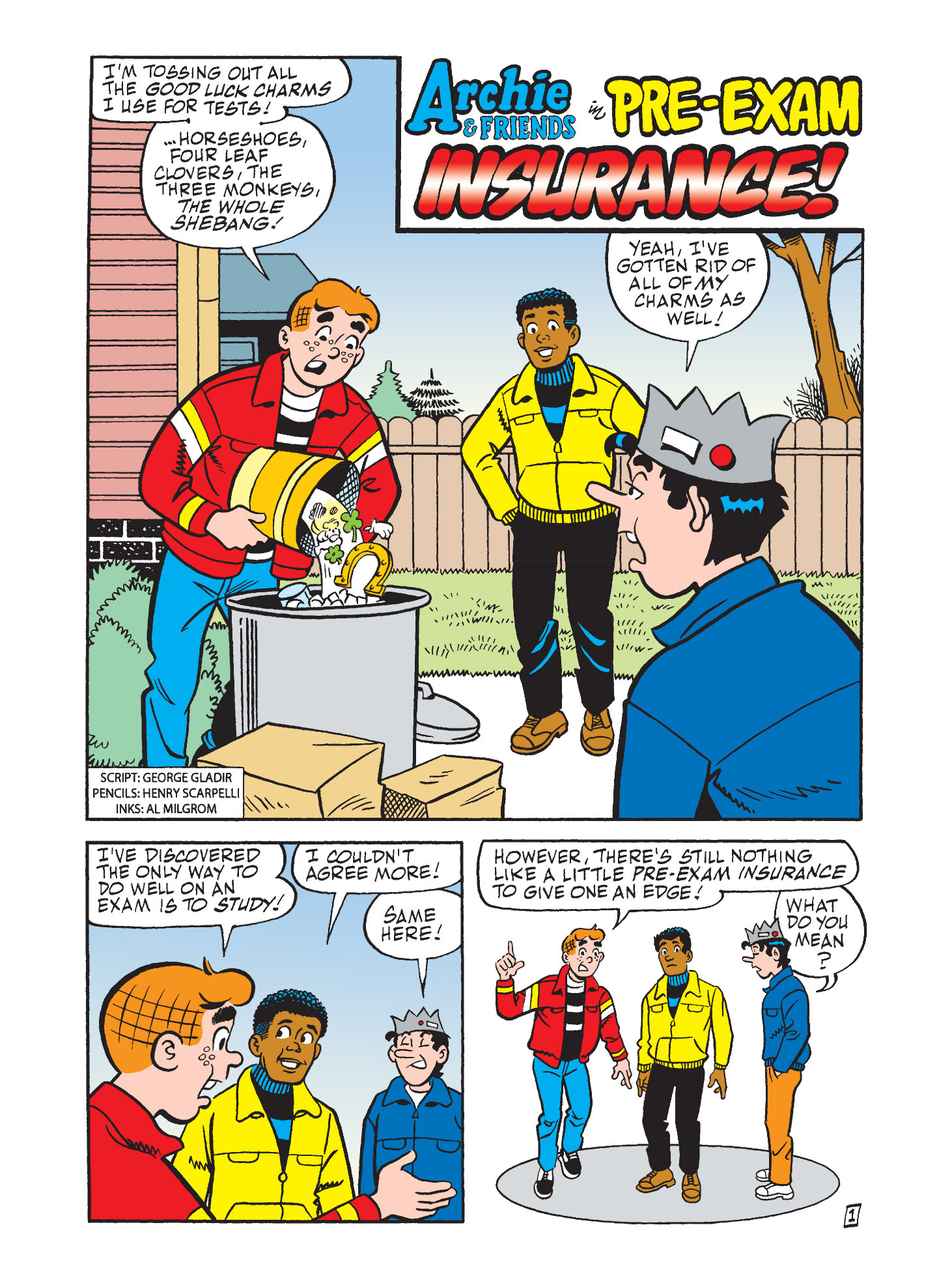 Read online Archie's Funhouse Double Digest comic -  Issue #9 - 12