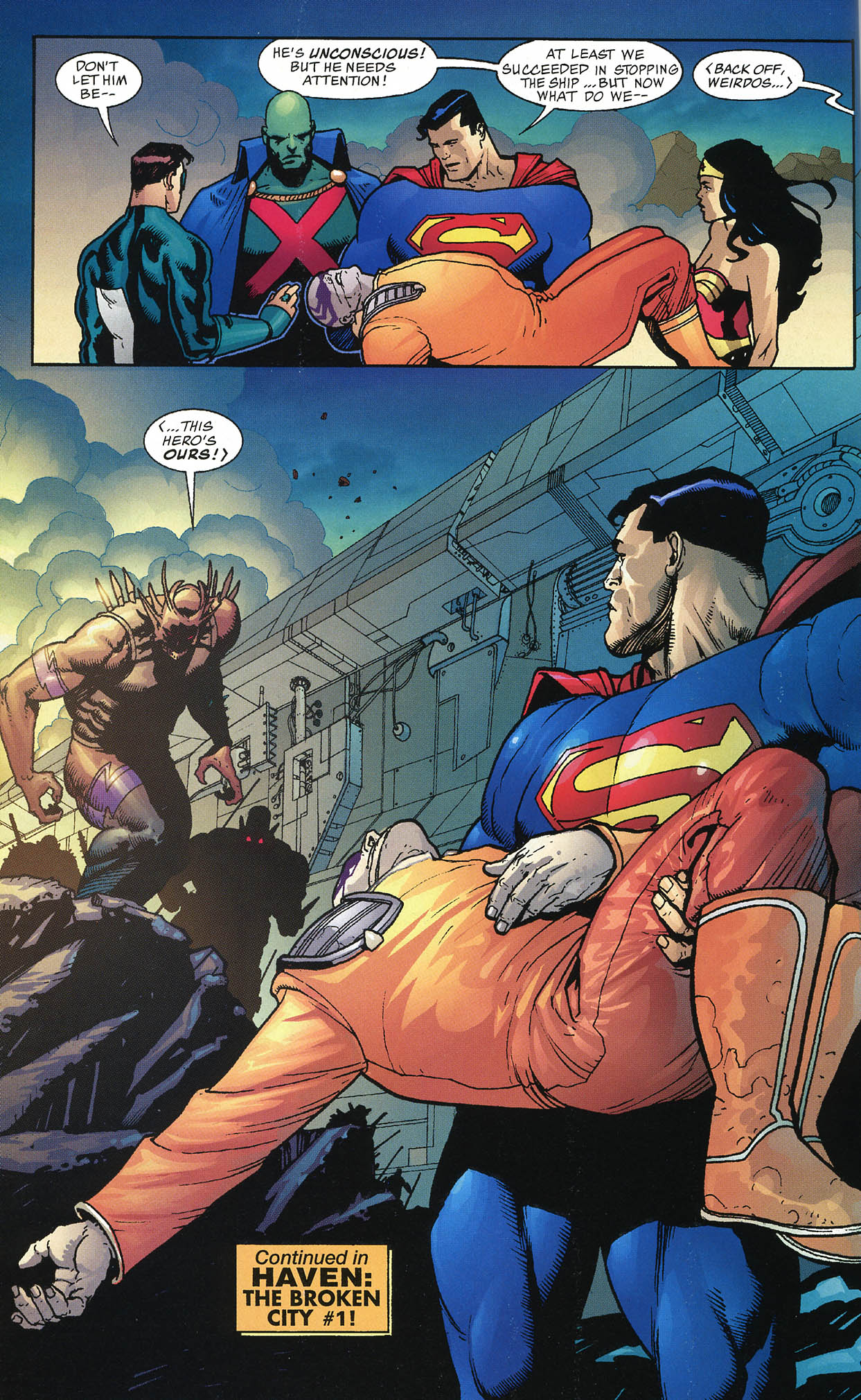 Read online JLA/Haven: Arrival comic -  Issue # Full - 47