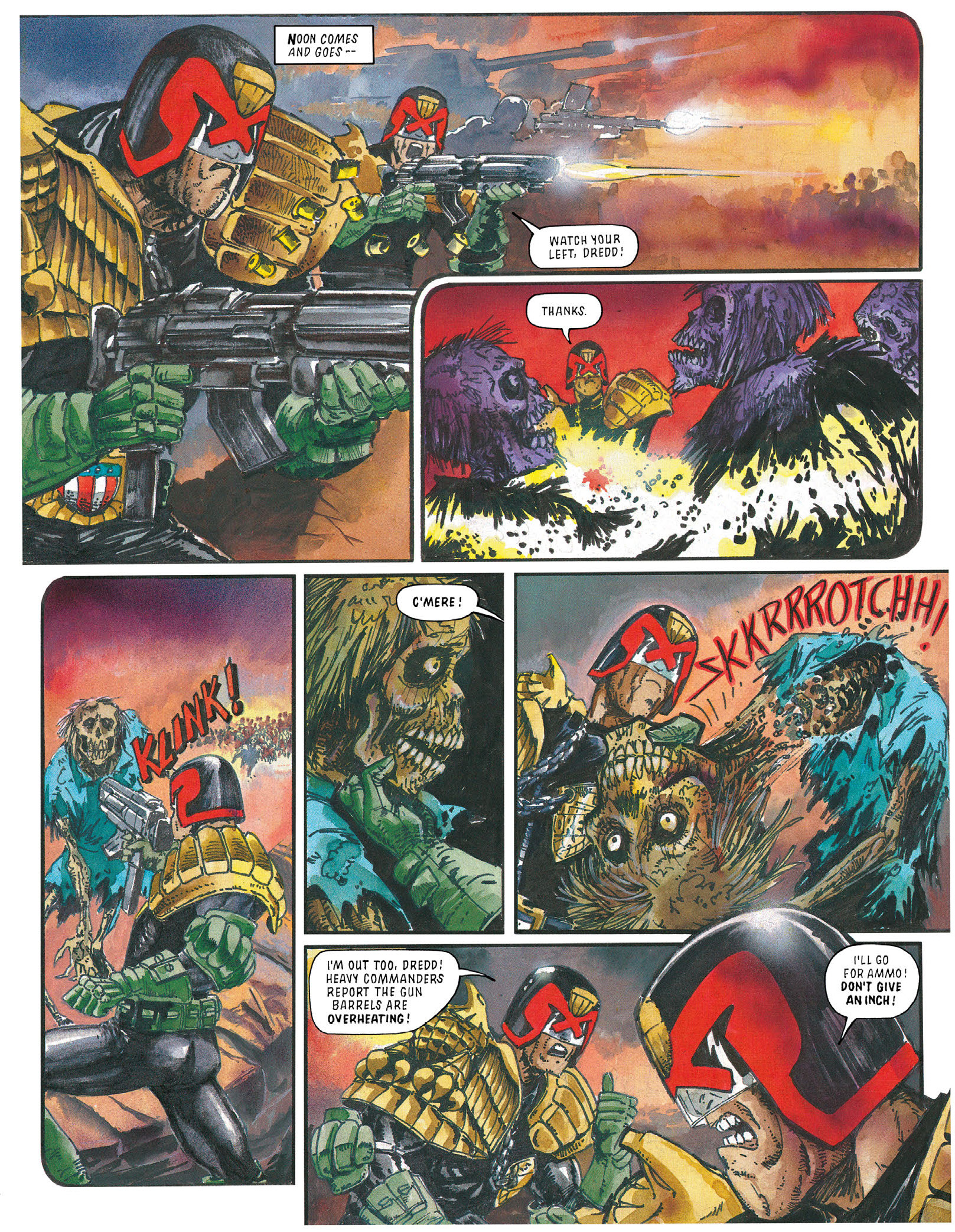Read online Essential Judge Dredd: Judgement Day comic -  Issue # TPB - 55