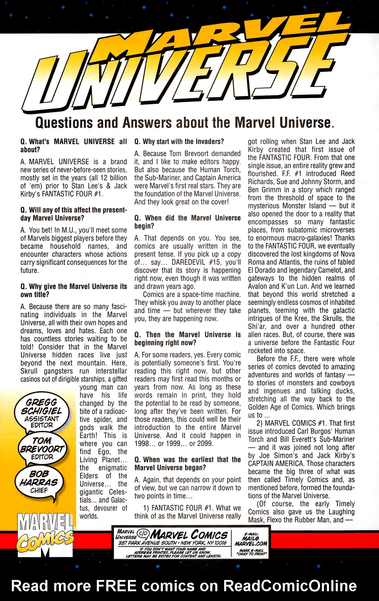 Read online Marvel Universe comic -  Issue #1 - 48