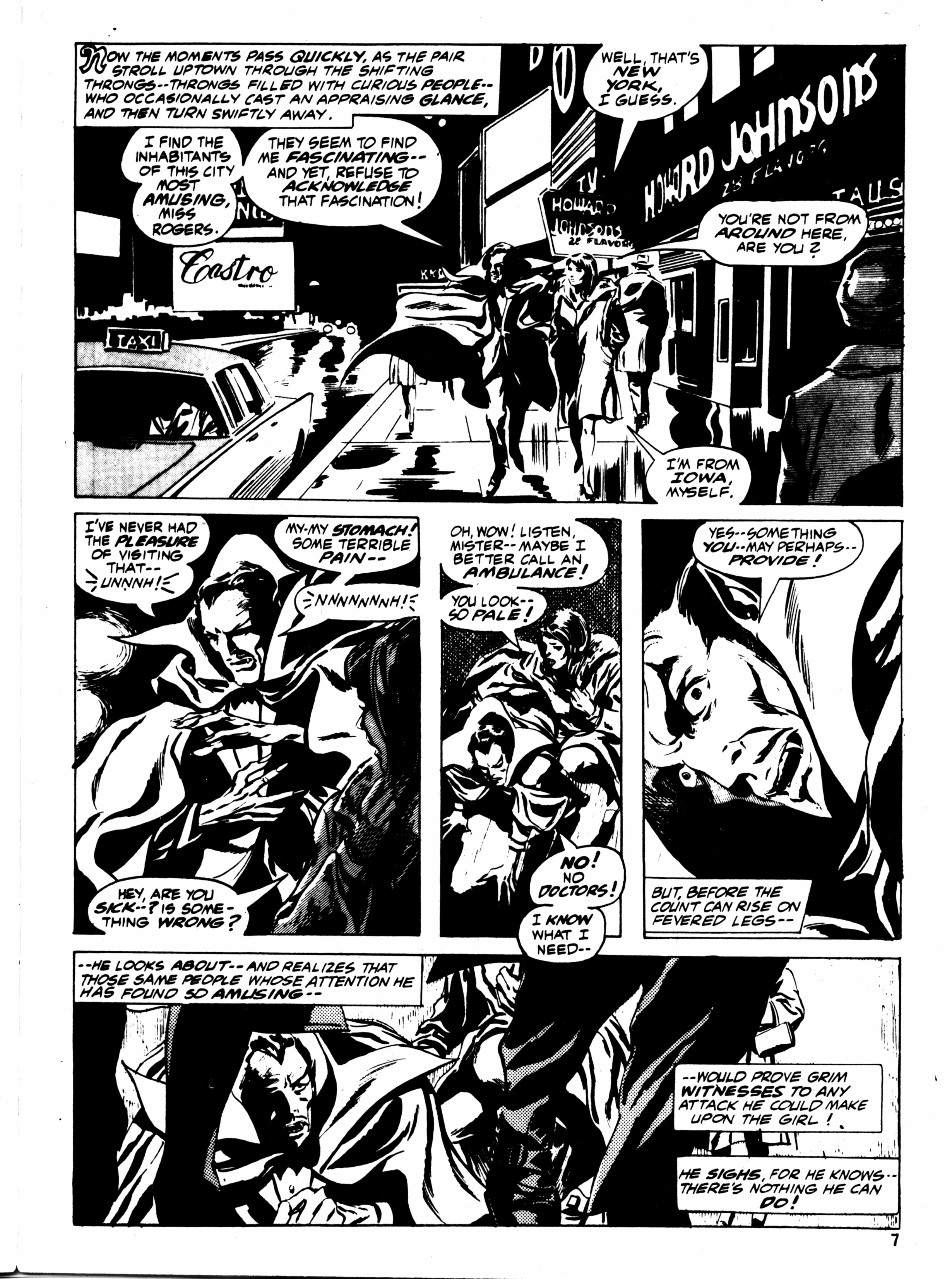 Read online Dracula Lives (1974) comic -  Issue #24 - 7