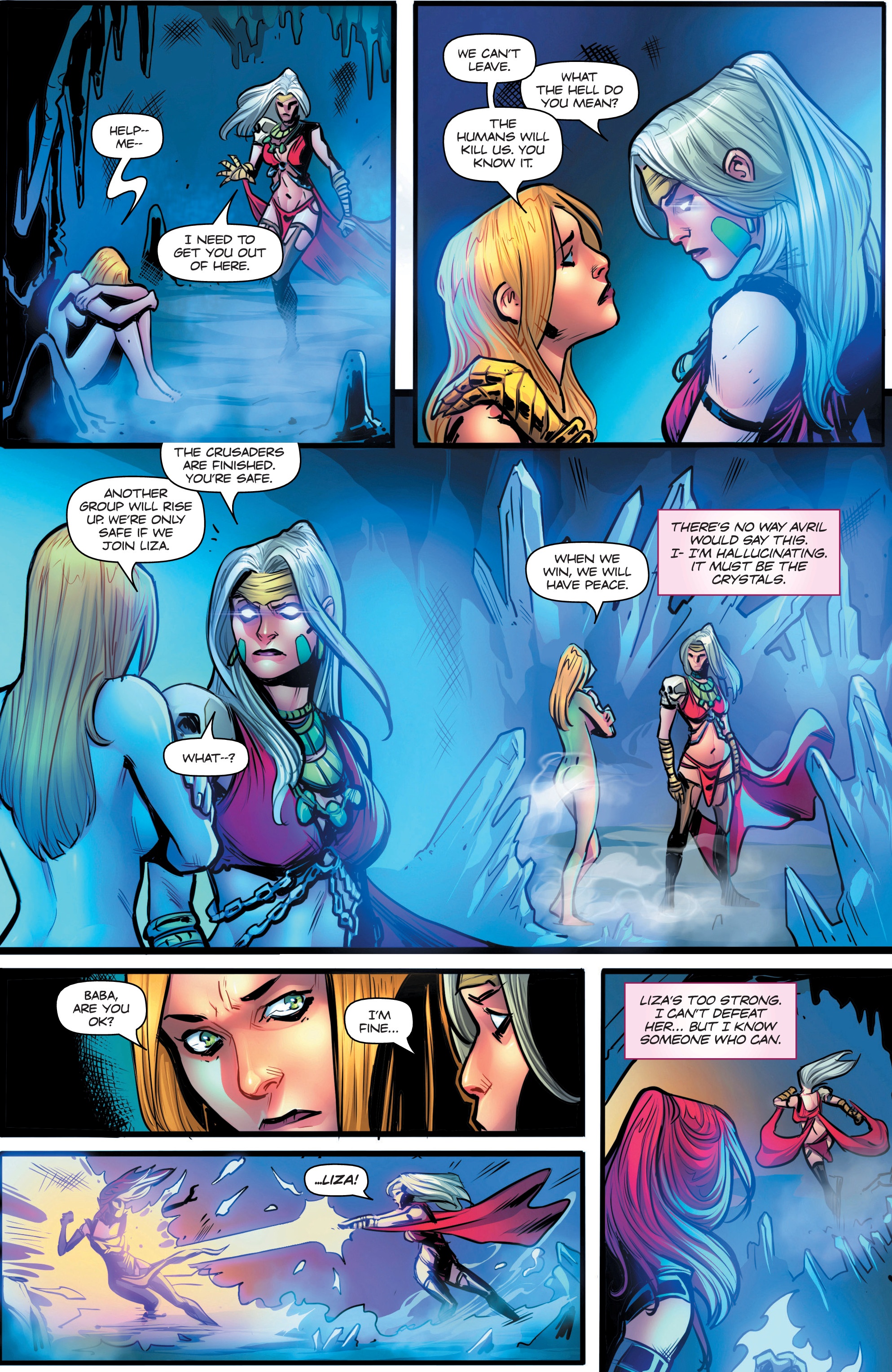 Read online Grimm Fairy Tales presents Coven comic -  Issue #5 - 14