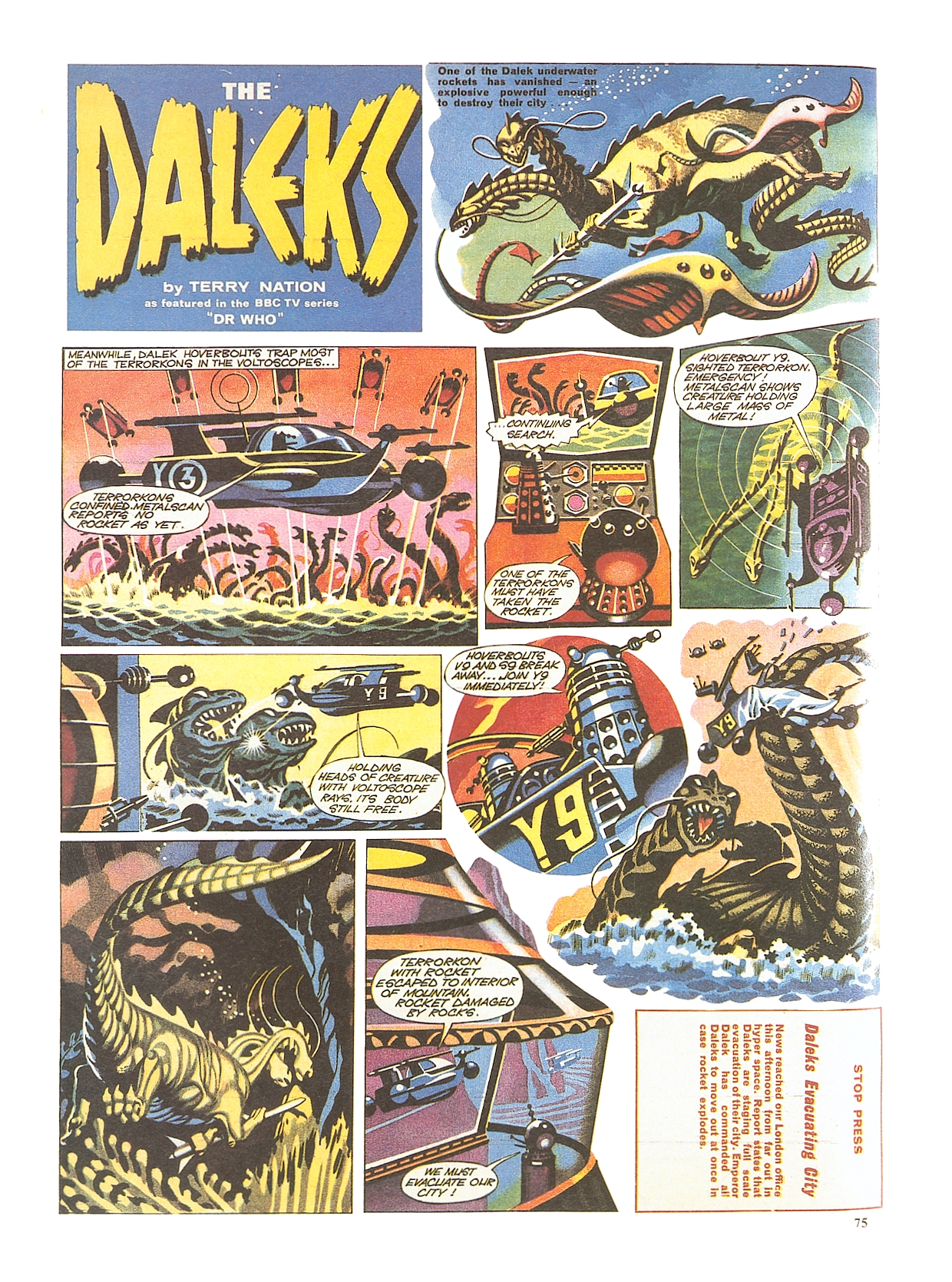 Read online Dalek Chronicles comic -  Issue # TPB - 75