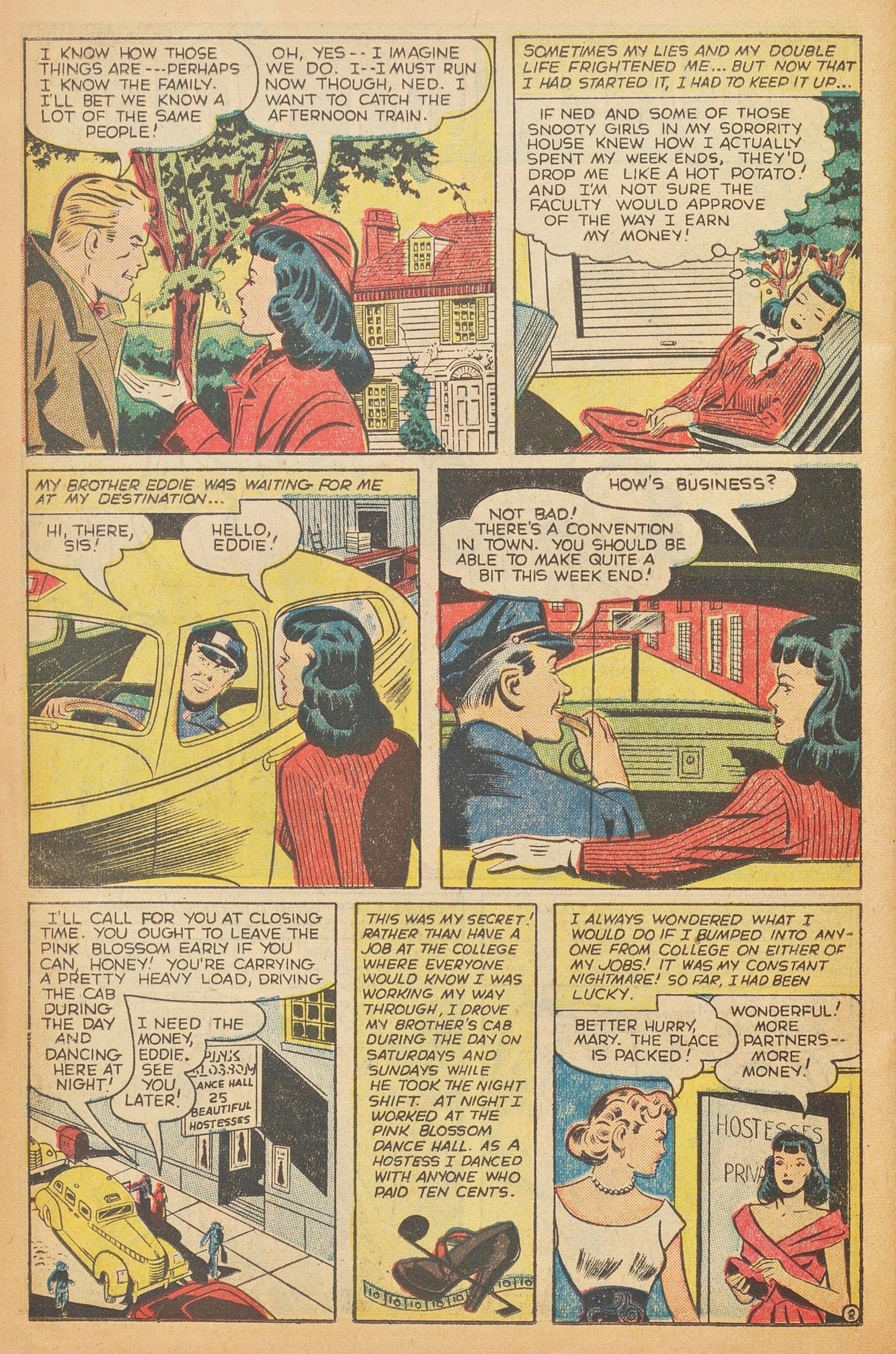 Read online Glamorous Romances comic -  Issue #45 - 36