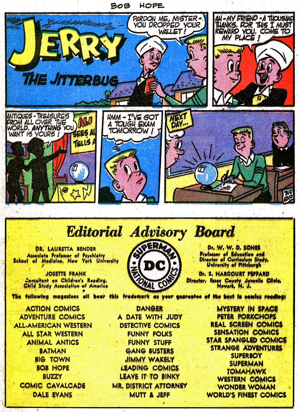 Read online The Adventures of Bob Hope comic -  Issue #8 - 34