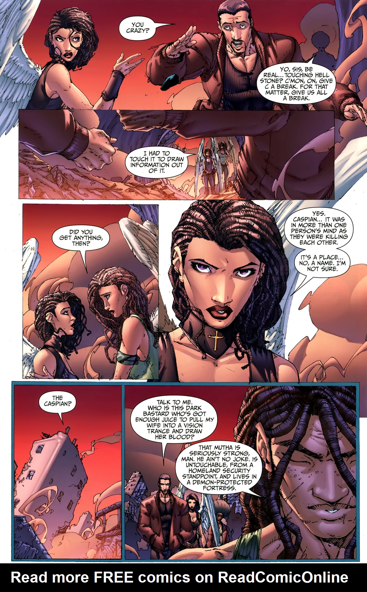 Read online L.A. Banks' Vampire Huntress: Dawn and Darkness comic -  Issue #1 - 20