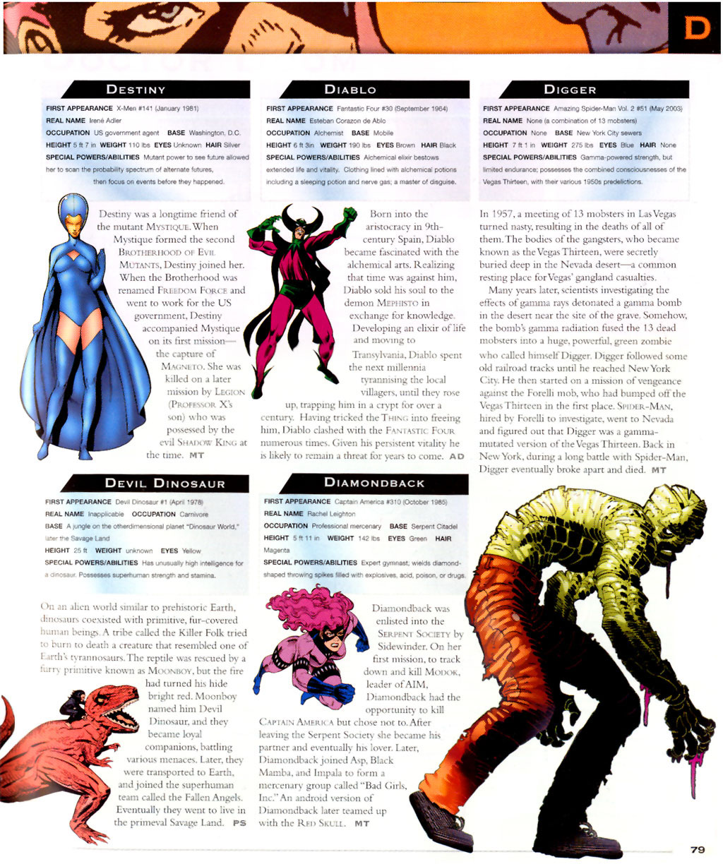 Read online The Marvel Encyclopedia comic -  Issue # TPB - 81