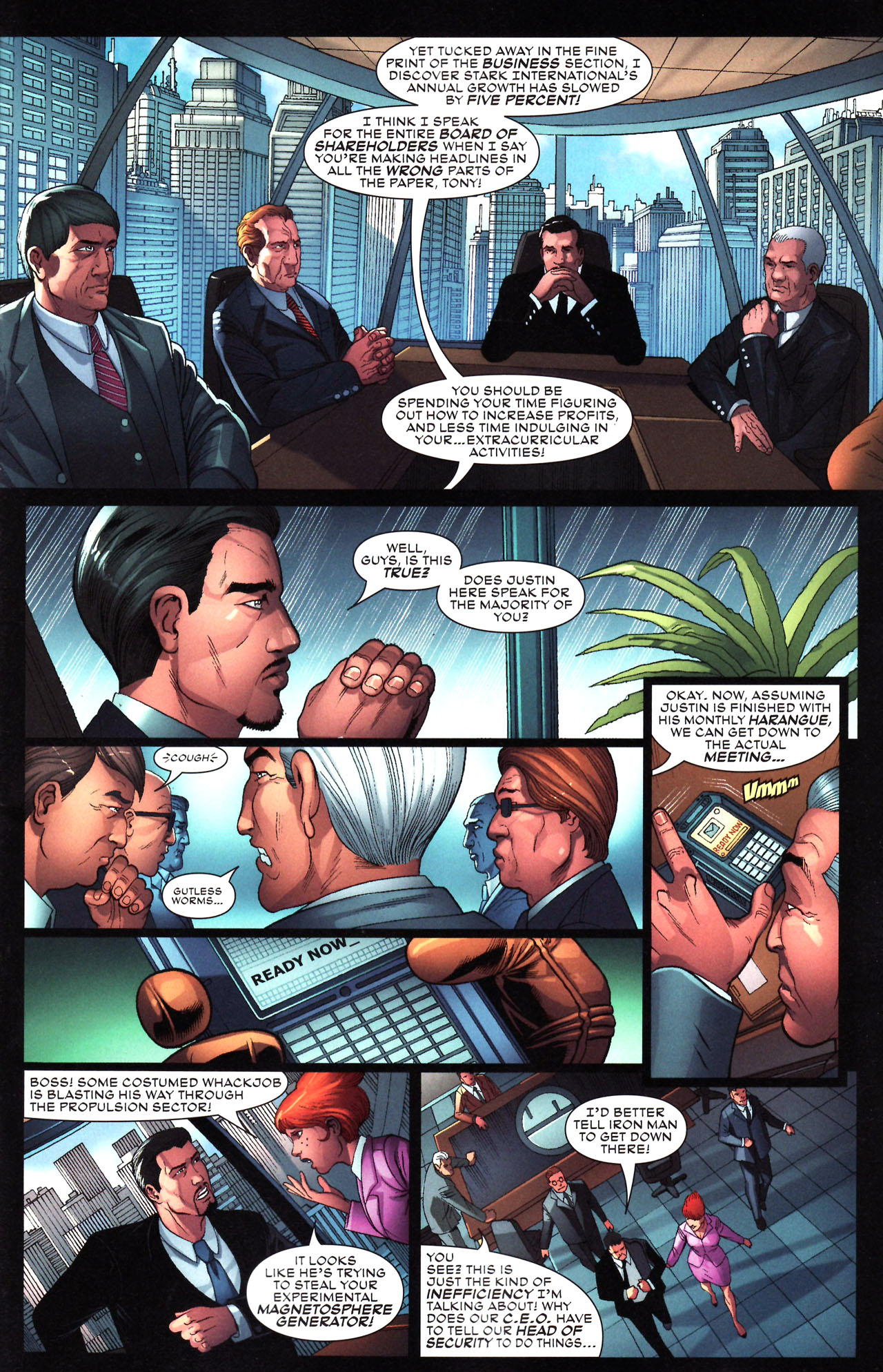Read online Marvel Adventures Iron Man comic -  Issue #4 - 5