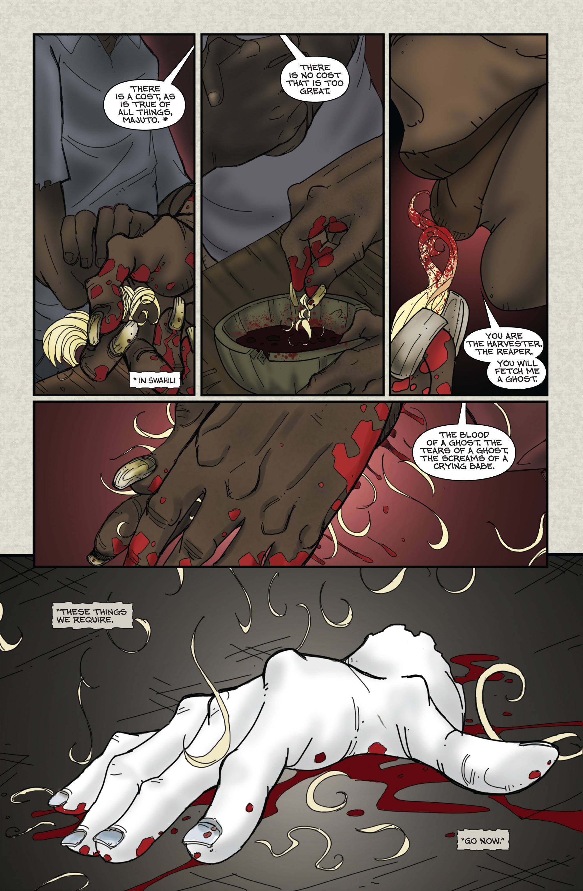 Read online Flesh of White comic -  Issue #1 - 3