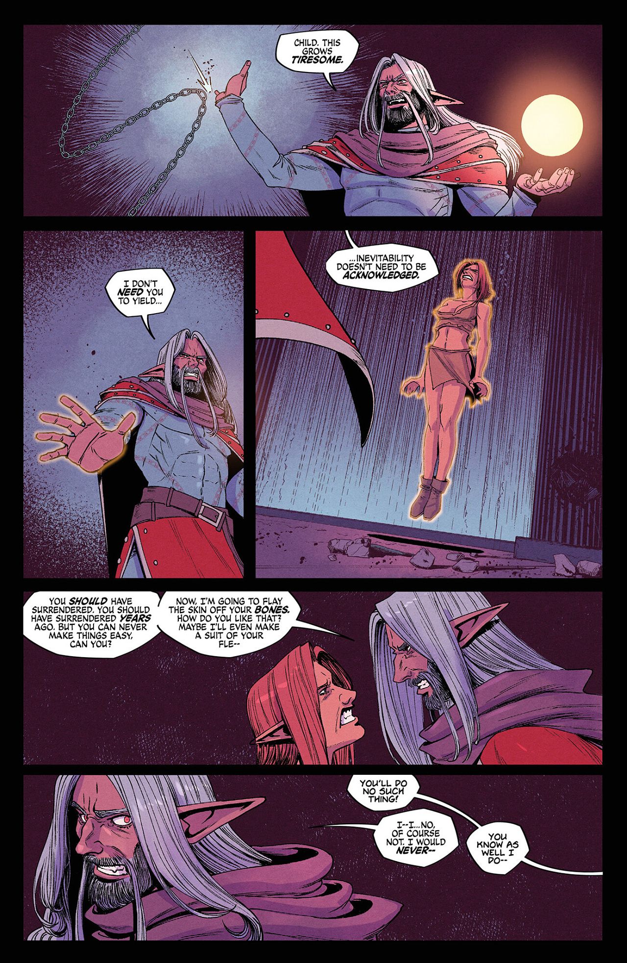 Read online Queen of Swords: A Barbaric Story comic -  Issue #3 - 8