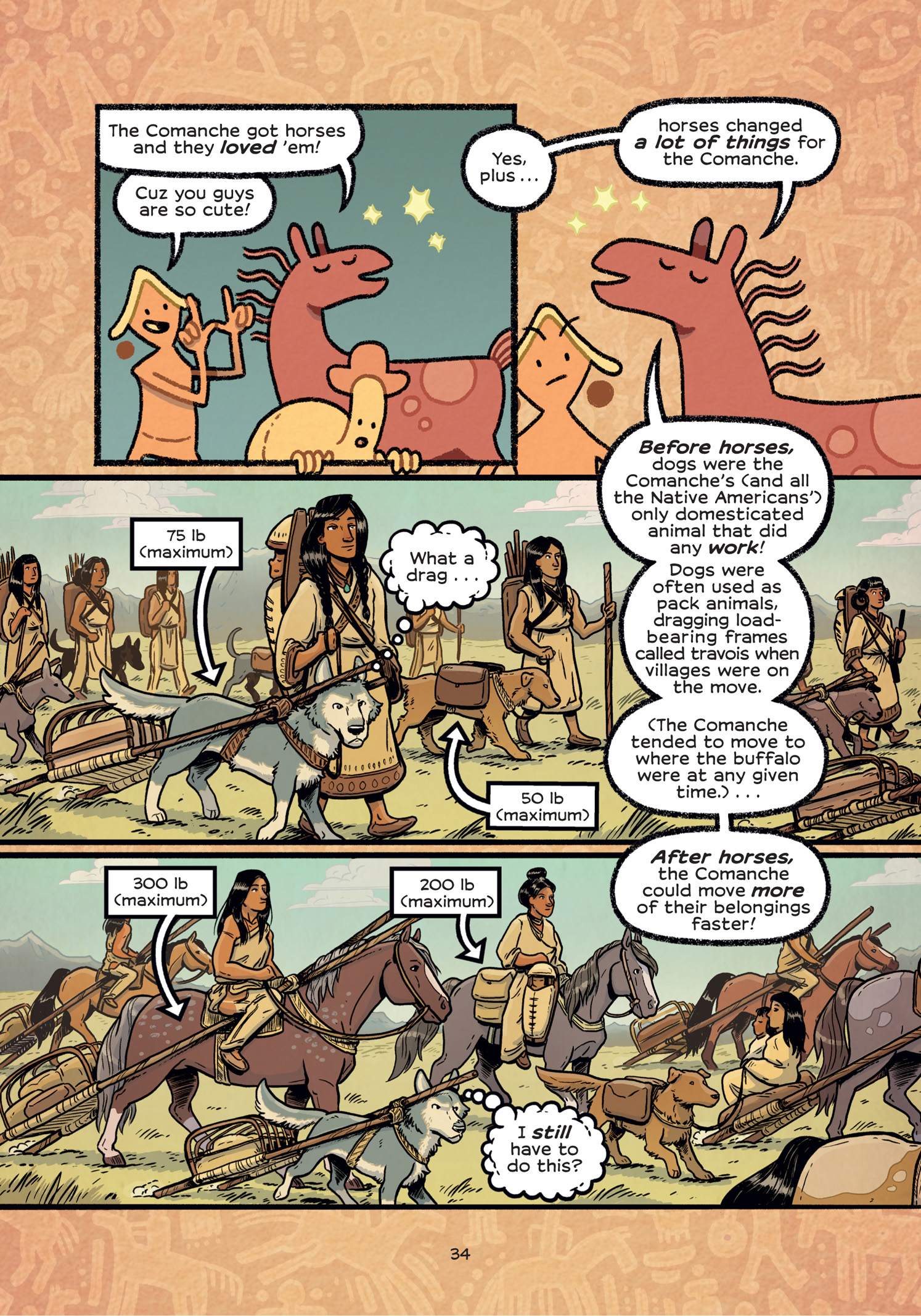 Read online History Comics comic -  Issue # The Wild Mustang - Horses of the American West - 39