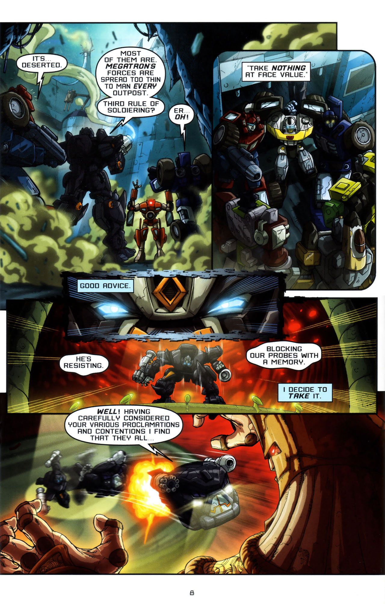 Read online Transformers: Saga of the Allspark comic -  Issue #3 - 11