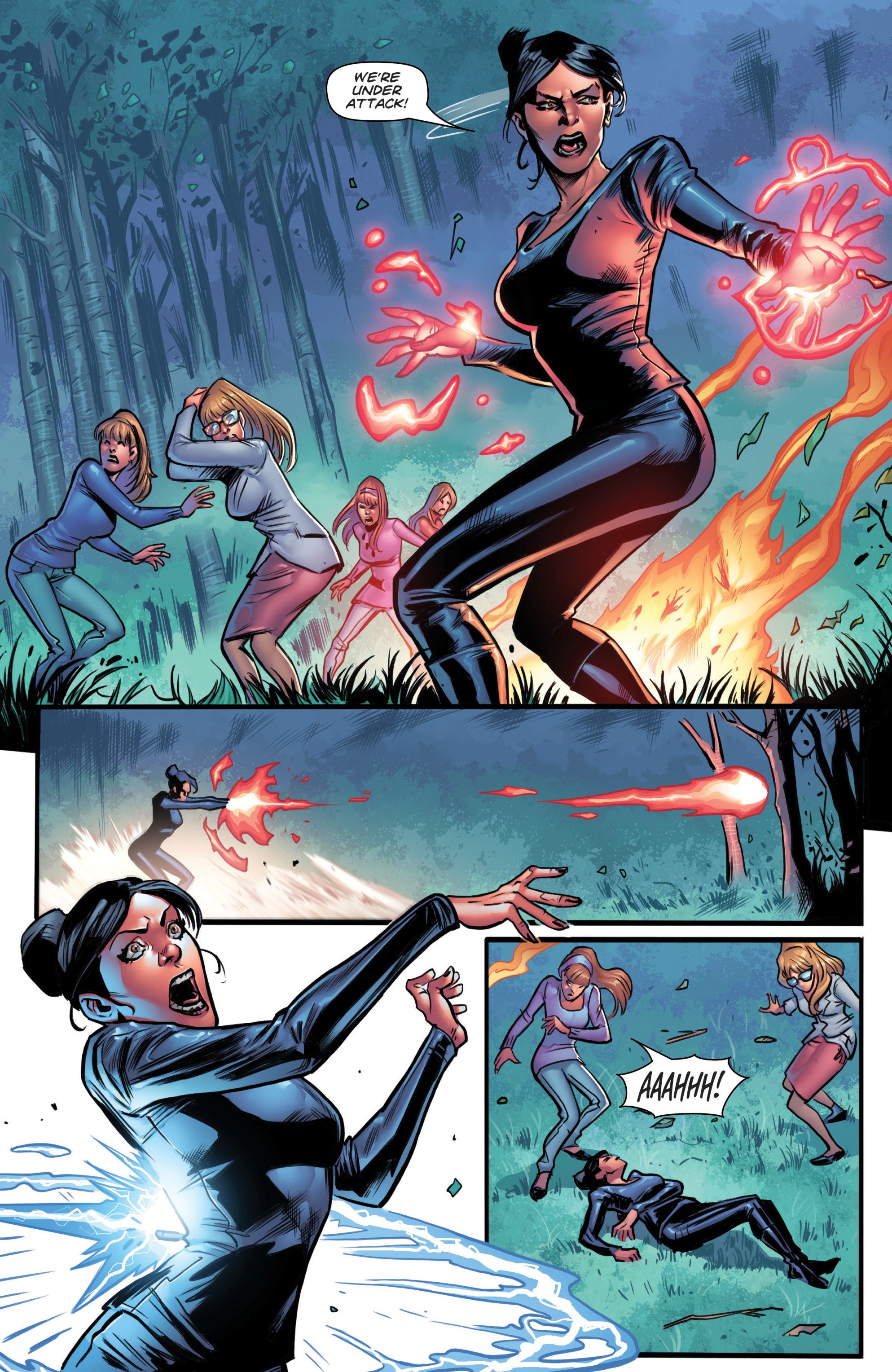 Read online Grimm Fairy Tales presents Coven comic -  Issue #1 - 9