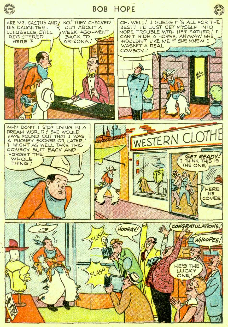 Read online The Adventures of Bob Hope comic -  Issue #6 - 25
