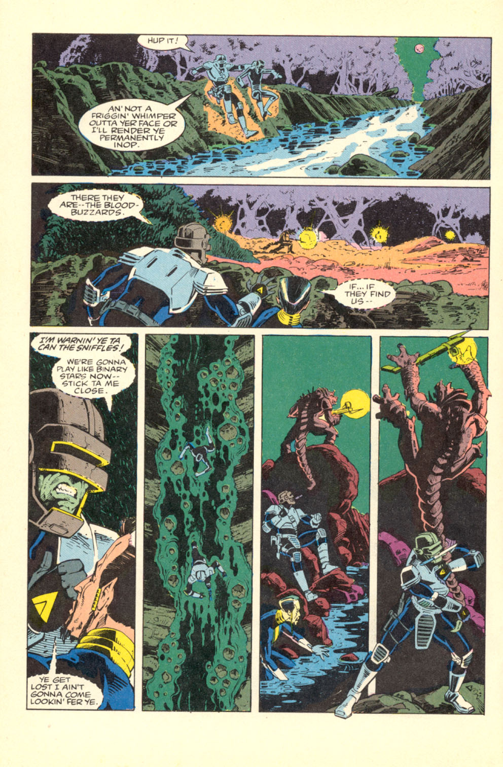 Read online Alien Legion comic -  Issue #8 - 10
