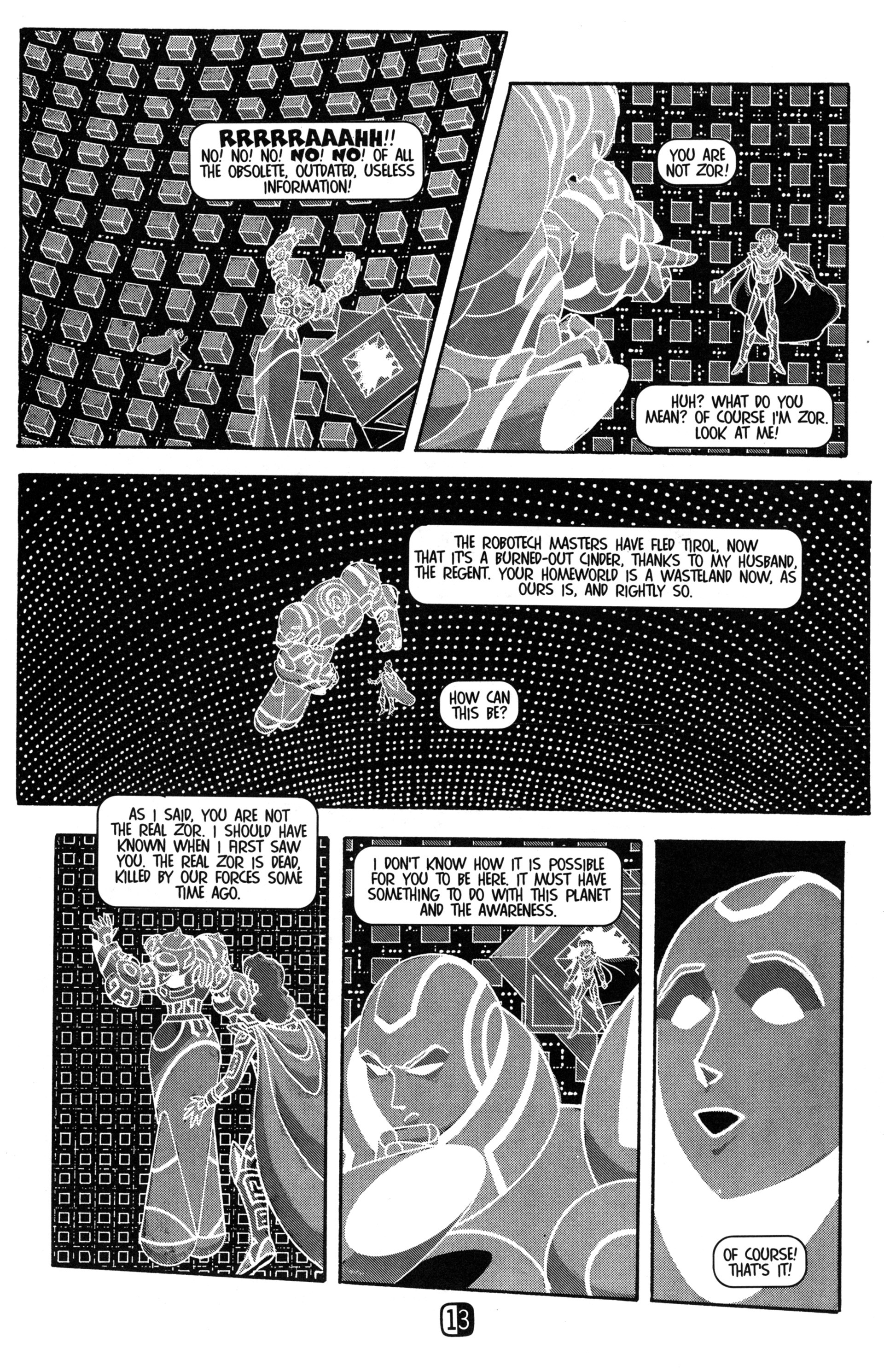 Read online Robotech: Cyber World - Secrets of Haydon IV comic -  Issue # Full - 15