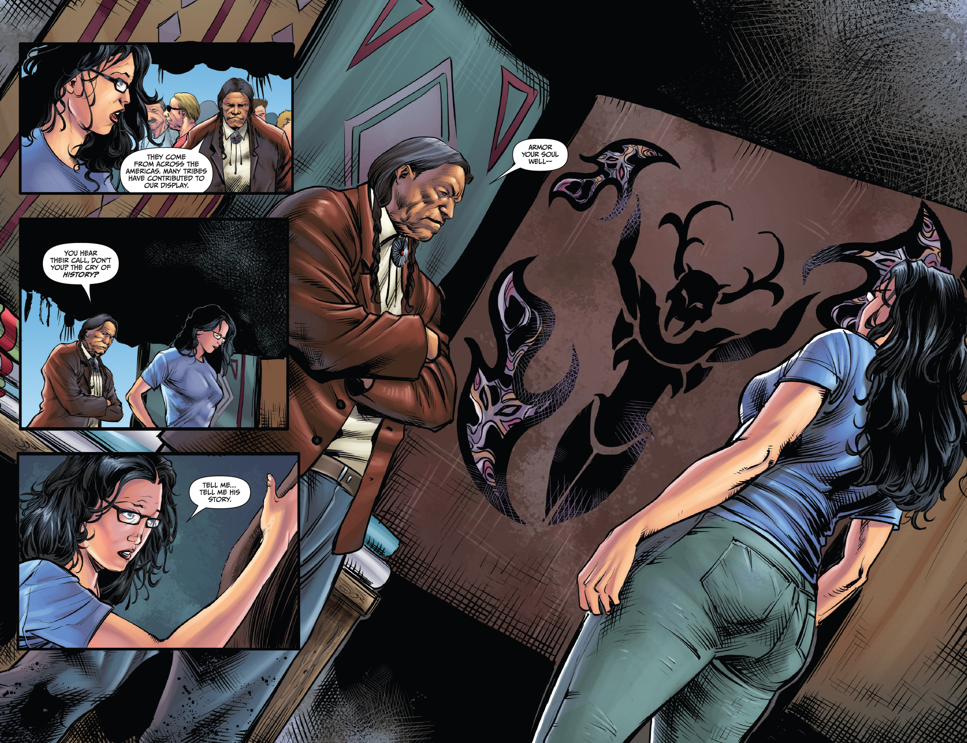 Read online Grimm Fairy Tales presents Dark Shaman comic -  Issue #1 - 4