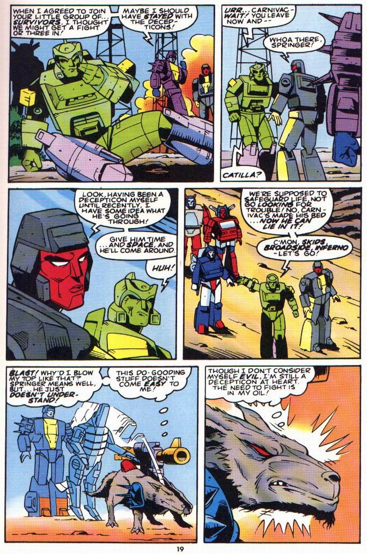 Read online The Transformers Annual comic -  Issue #1991 - 26