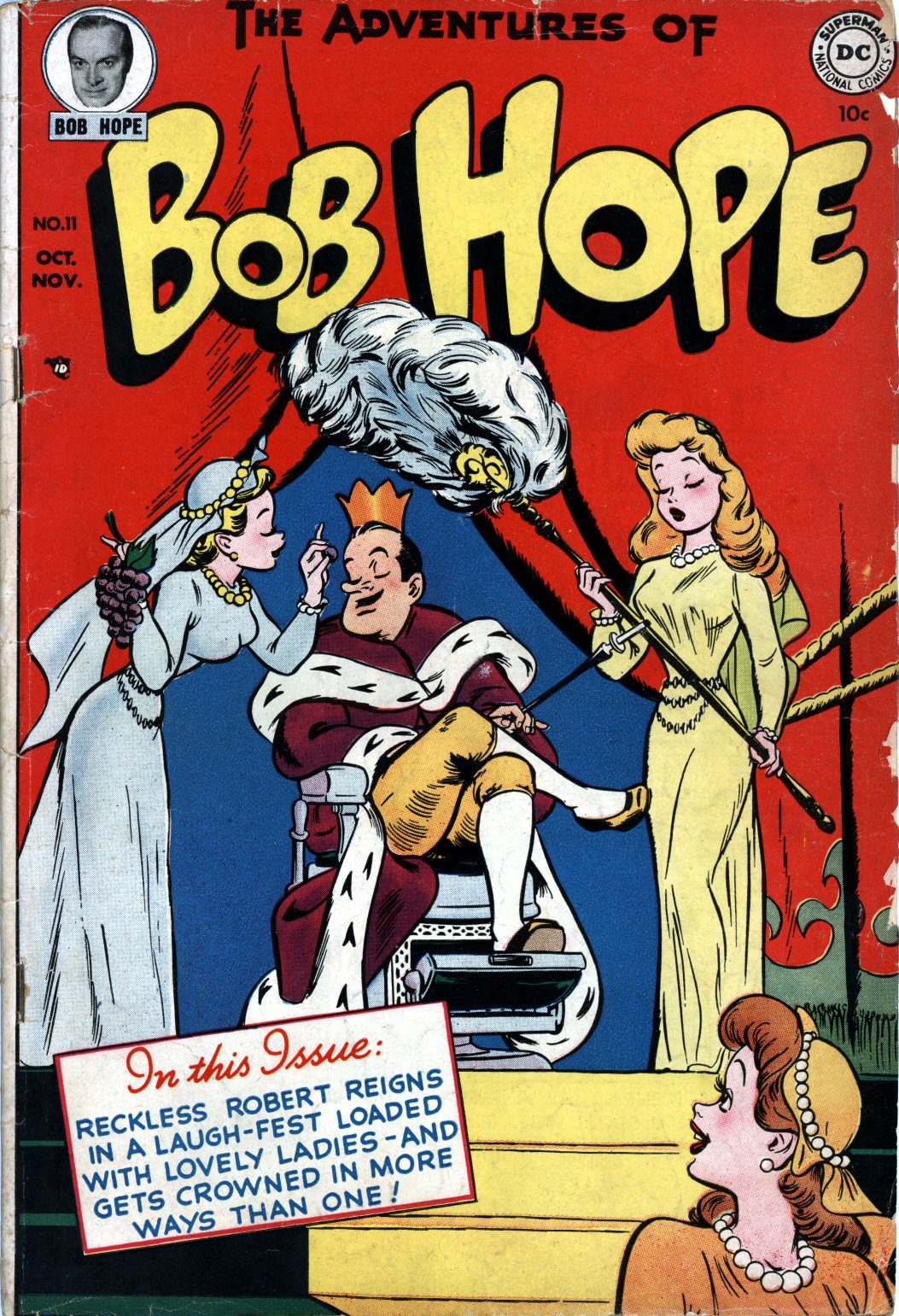 Read online The Adventures of Bob Hope comic -  Issue #11 - 1