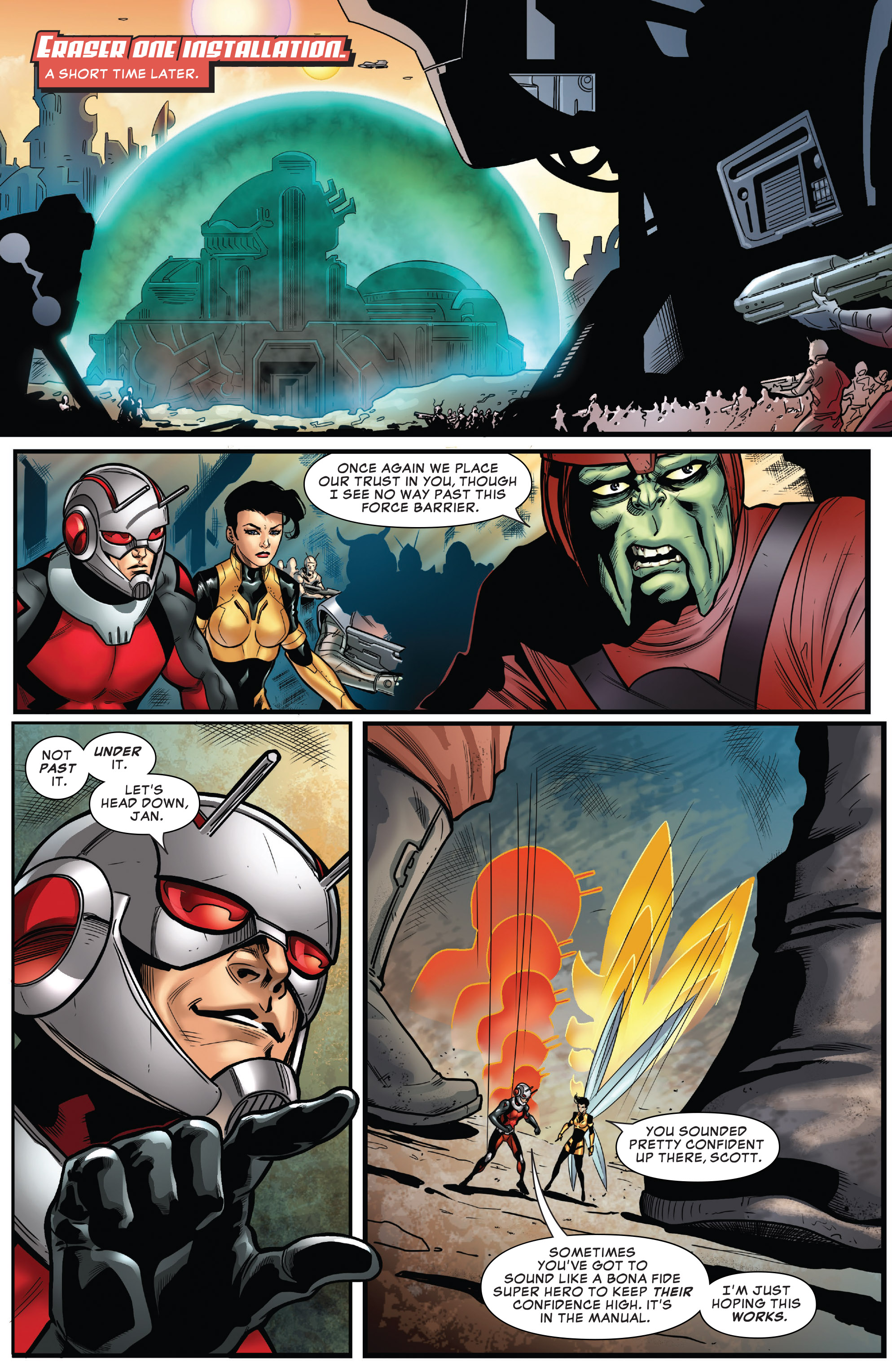 Read online Marvel-Verse: Ant-Man & The Wasp comic -  Issue # TPB - 7