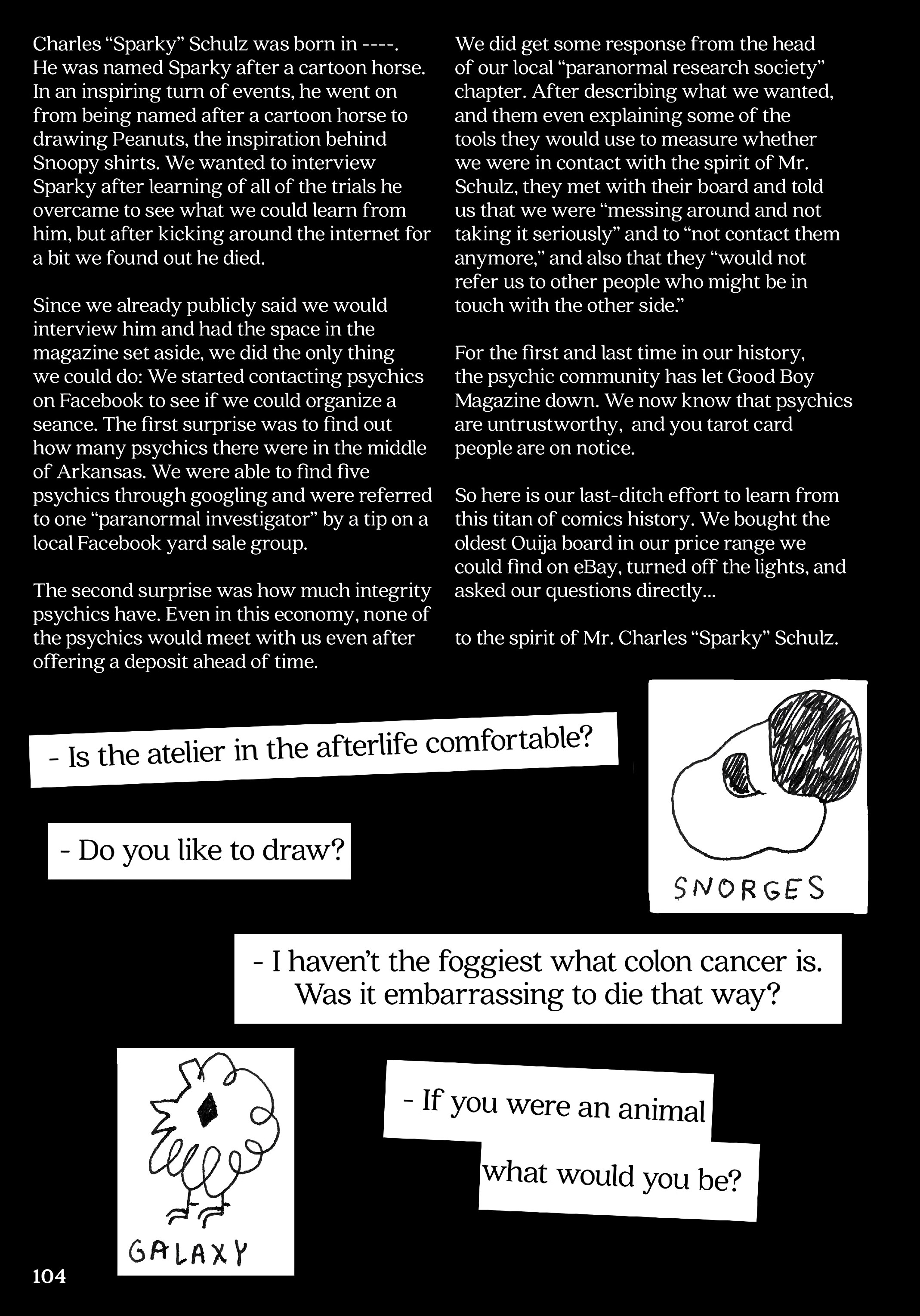 Read online Good Boy Magazine comic -  Issue # TPB 1 - 105