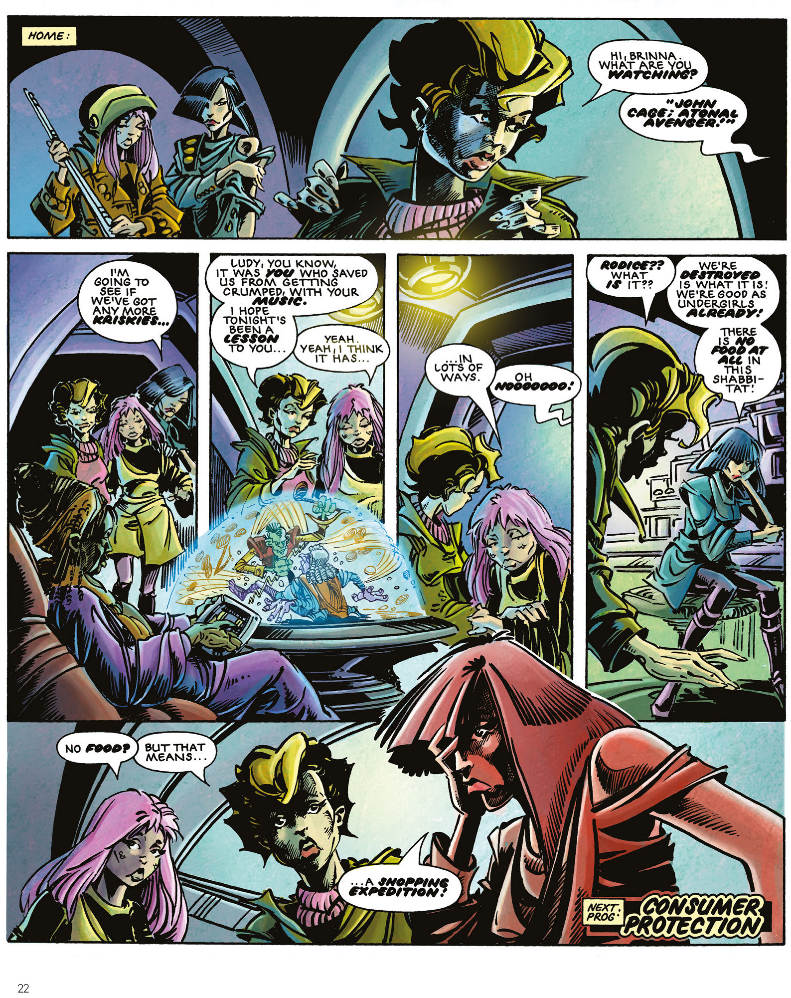 Read online The Ballad of Halo Jones: Full Colour Omnibus Edition comic -  Issue # TPB (Part 1) - 24