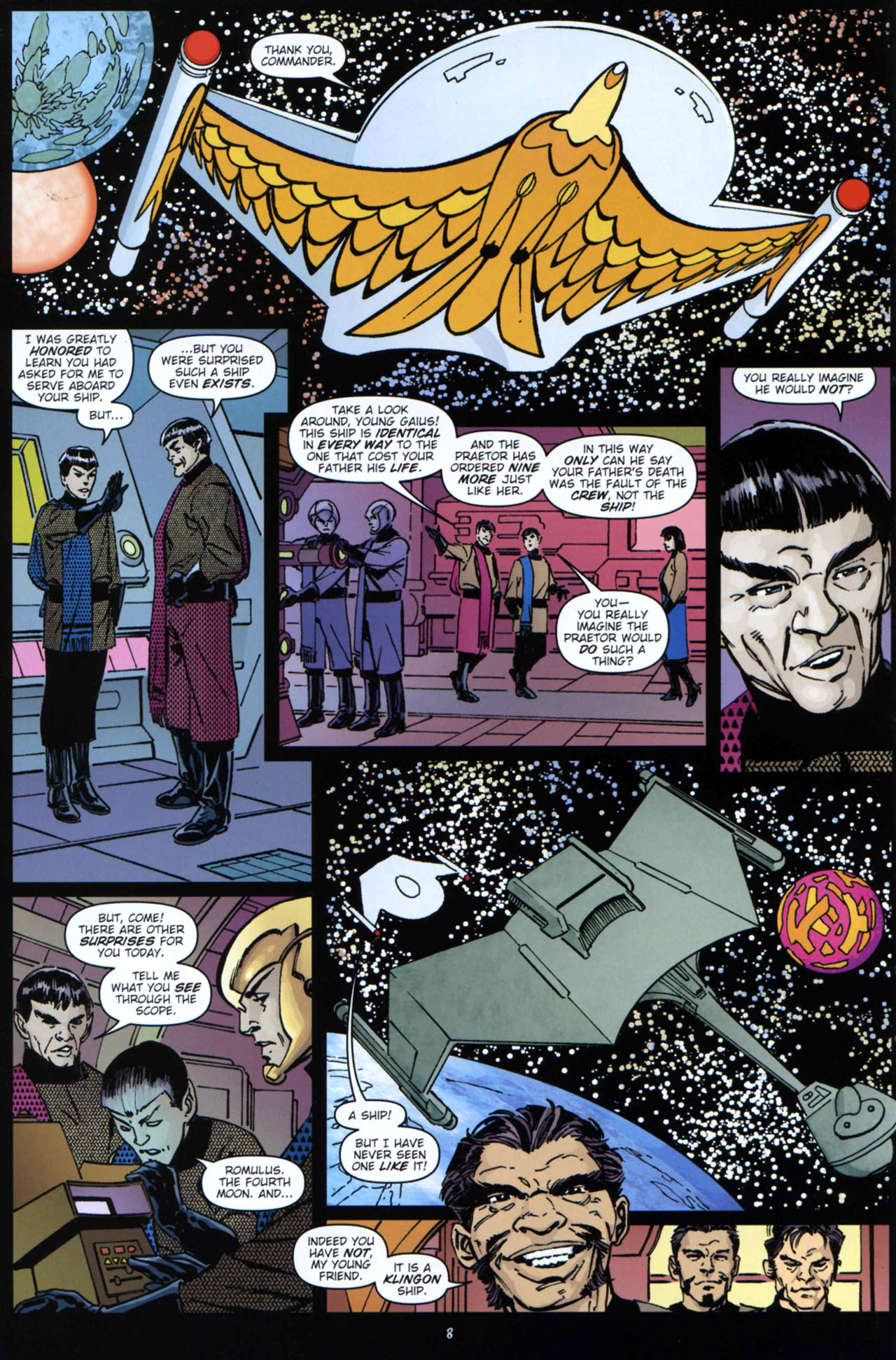 Read online Star Trek: Romulans - The Hollow Crown comic -  Issue #1 - 9