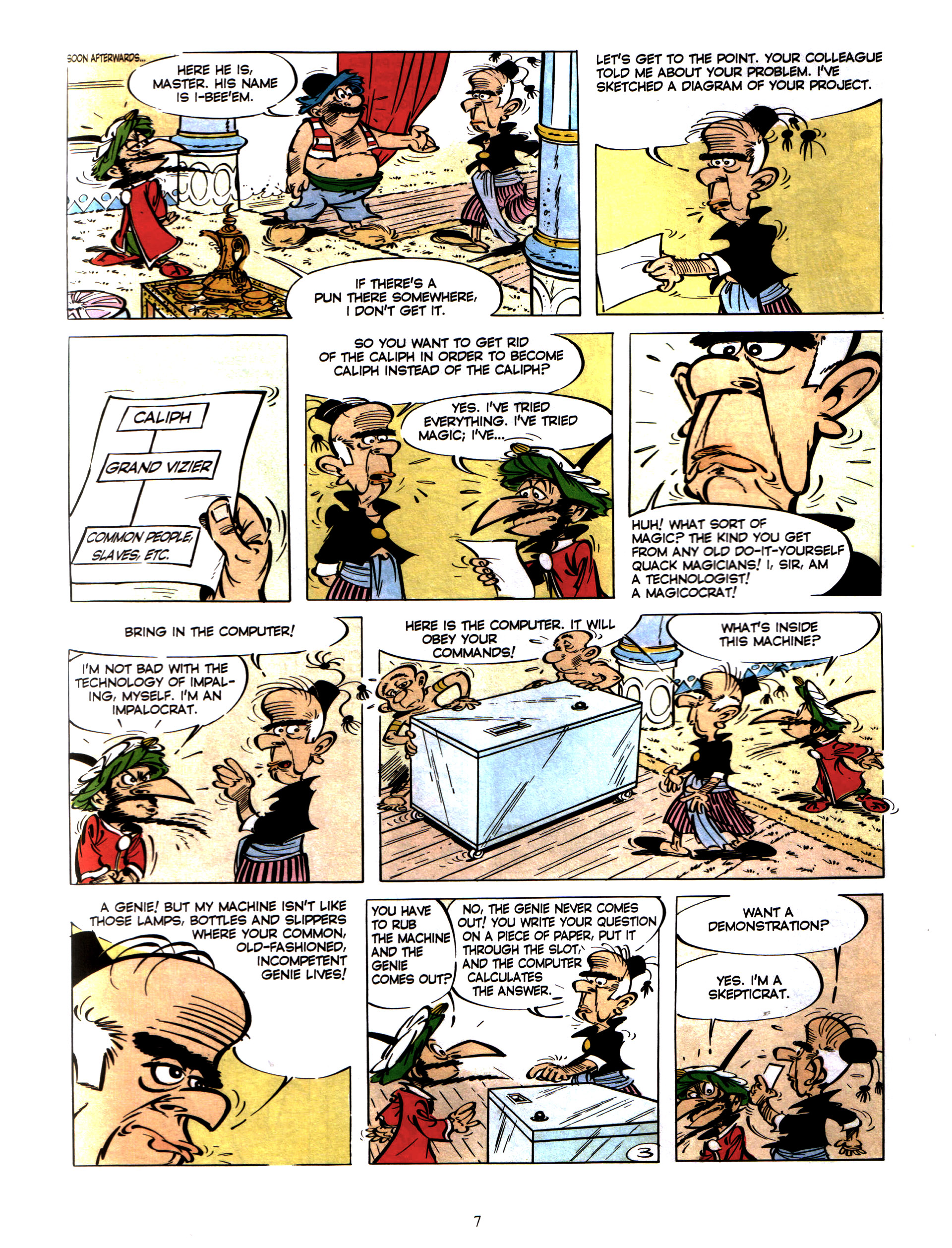 Read online Iznogoud comic -  Issue #4 - 5