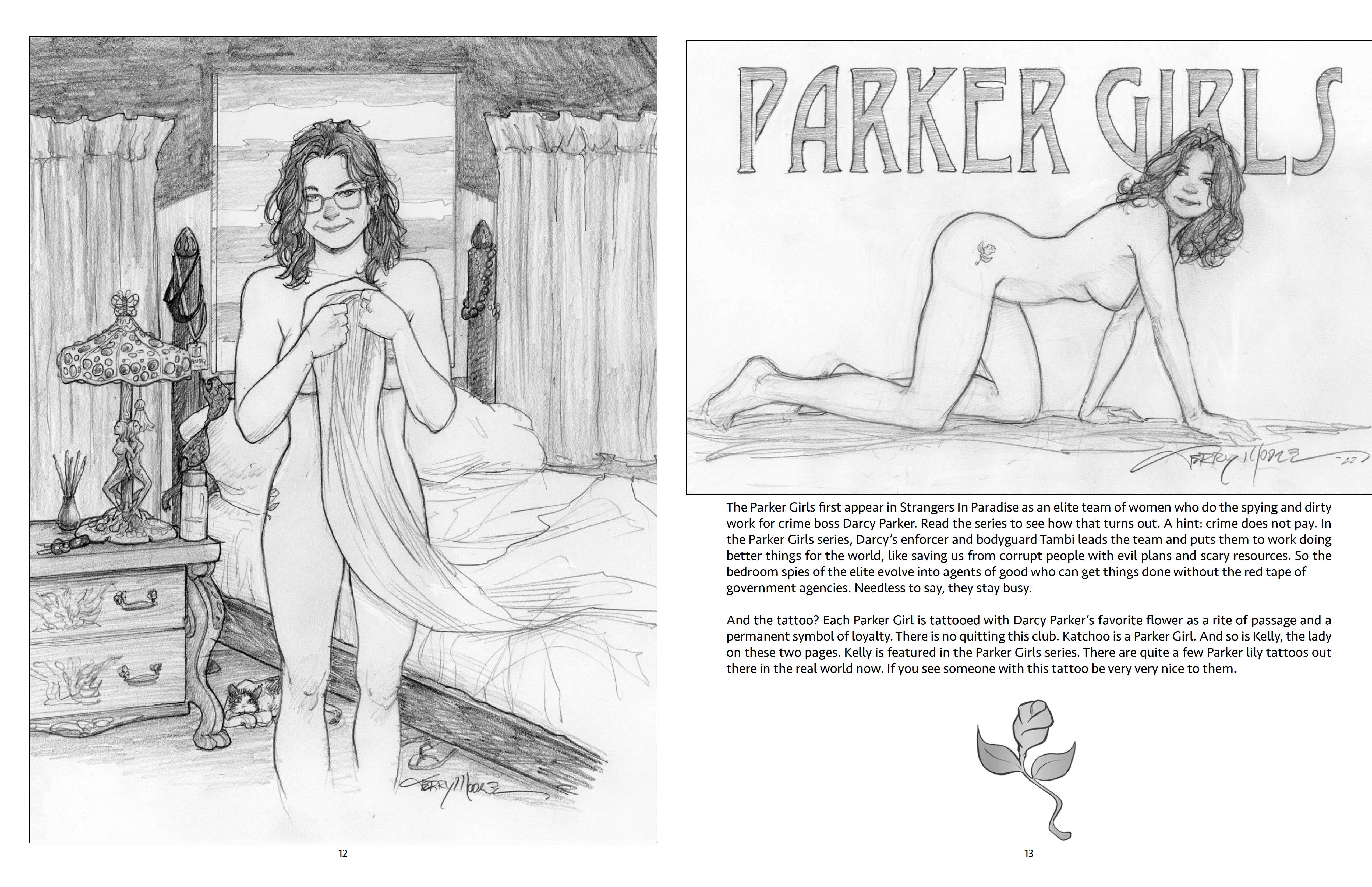 Read online Terry Moore after dark… comic -  Issue # TPB - 14