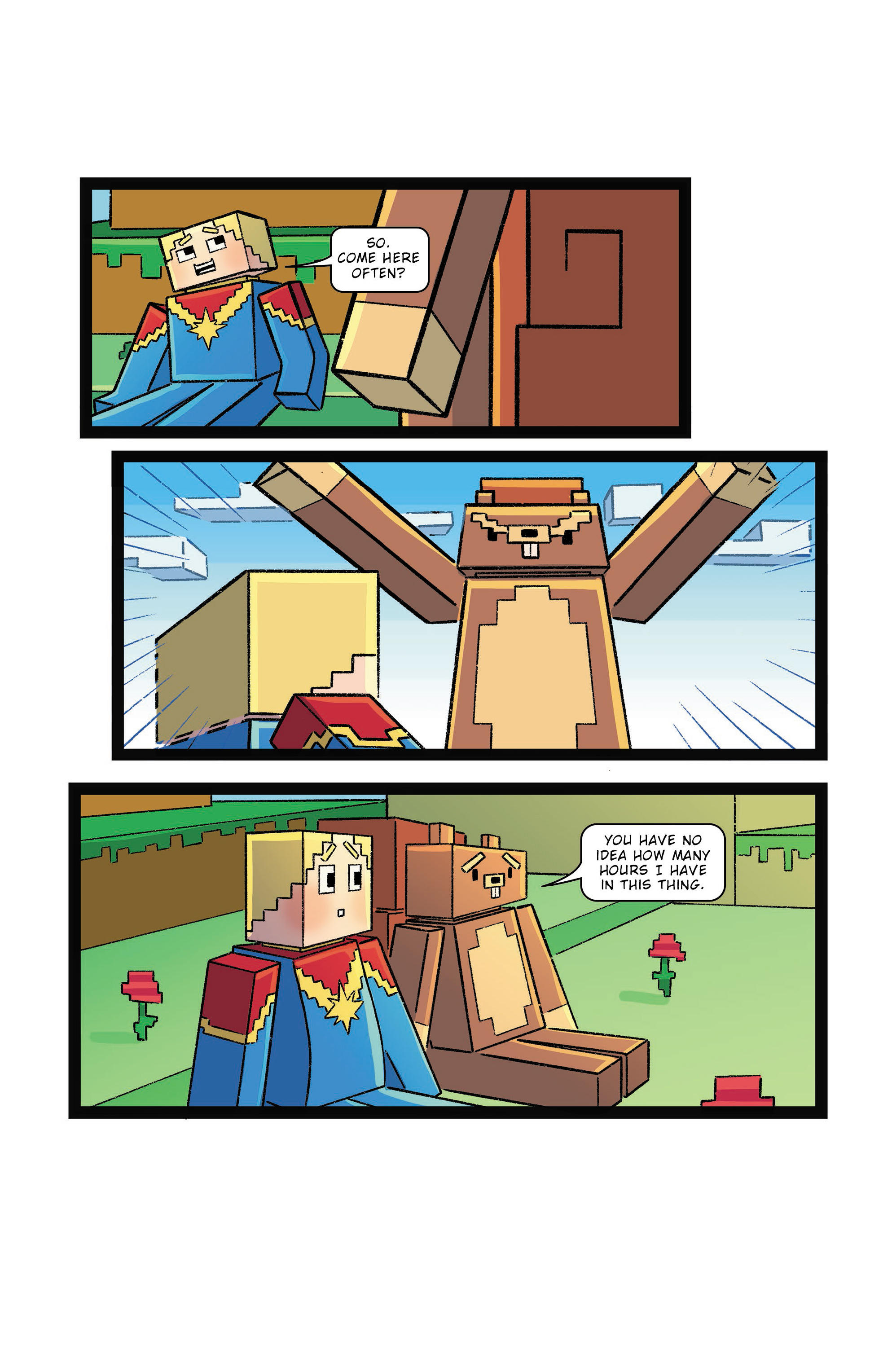 Read online Captain Marvel: Game On comic -  Issue # TPB (Part 3) - 6