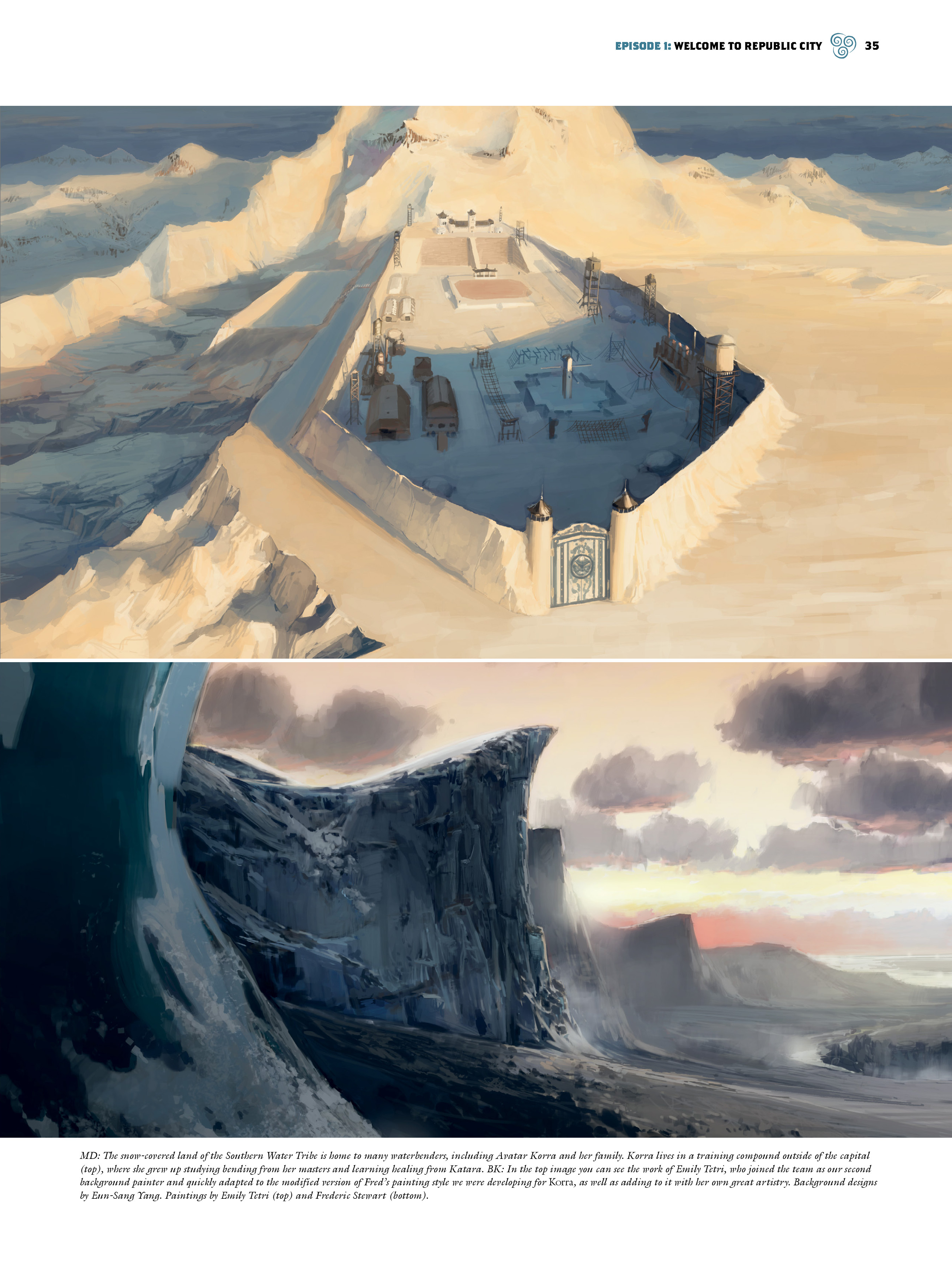 Read online The Legend of Korra: The Art of the Animated Series comic -  Issue # TPB 1 - 33