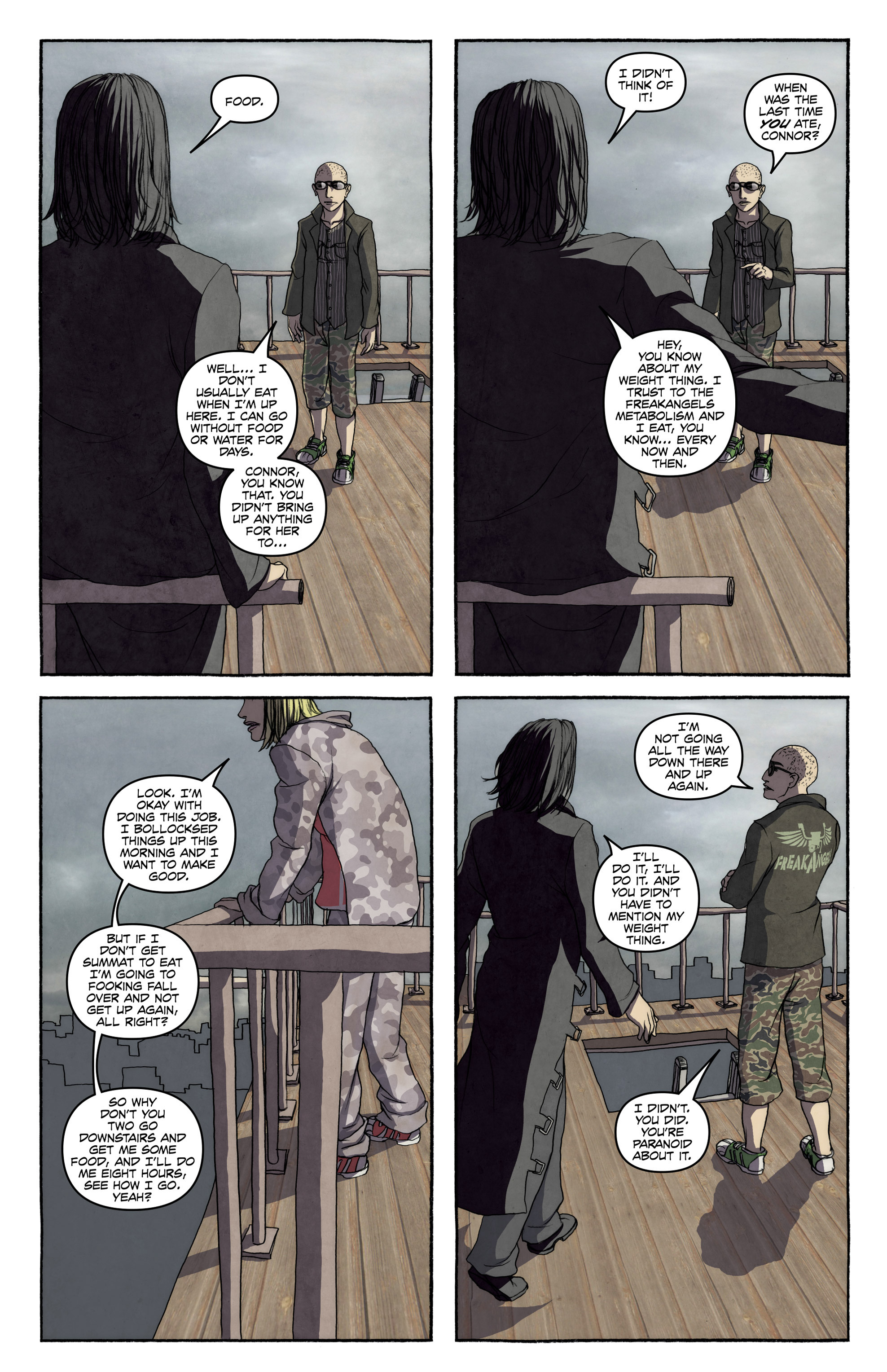 Read online FreakAngels comic -  Issue #1 - 114