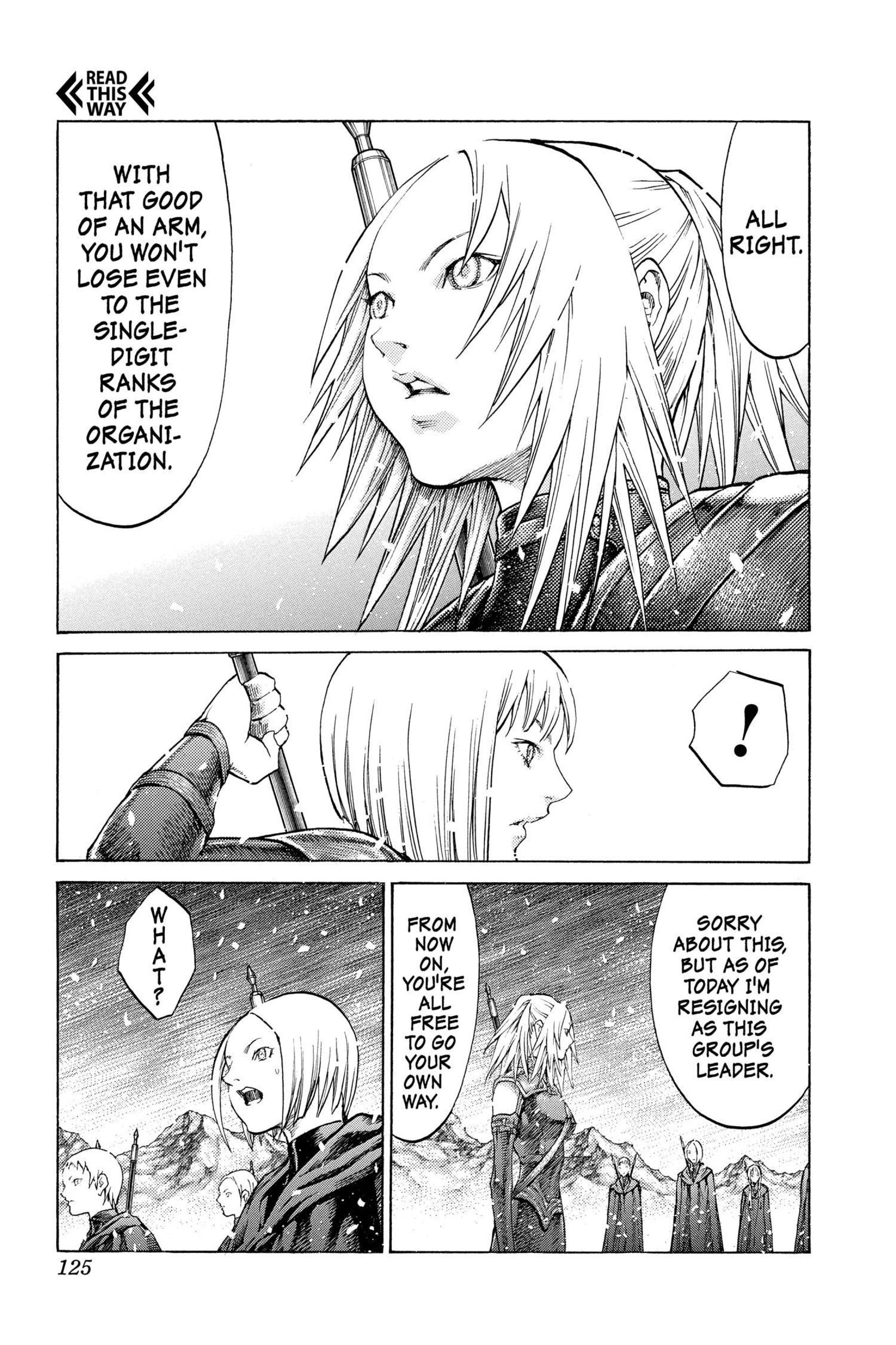 Read online Claymore comic -  Issue #12 - 115