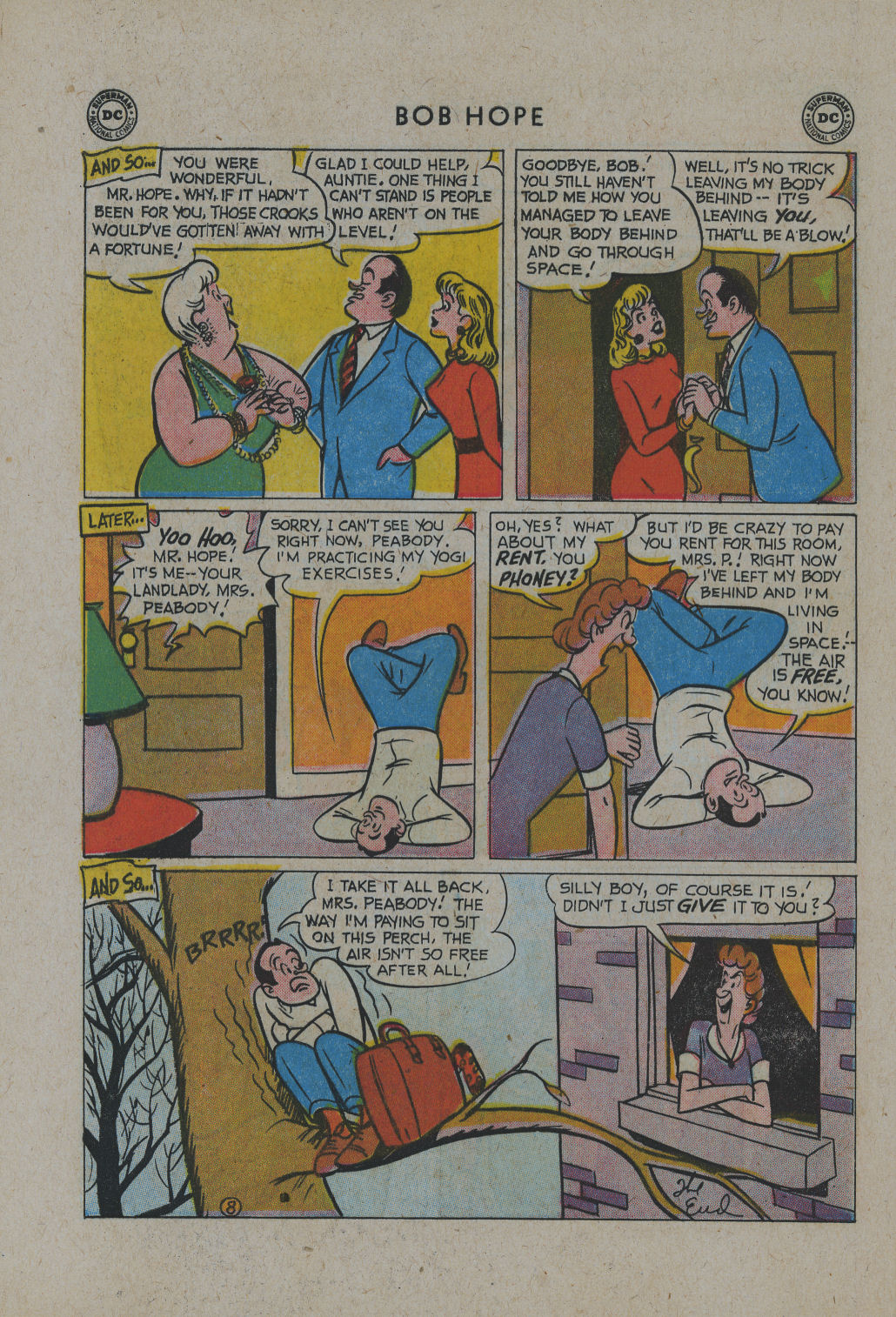 Read online The Adventures of Bob Hope comic -  Issue #52 - 32