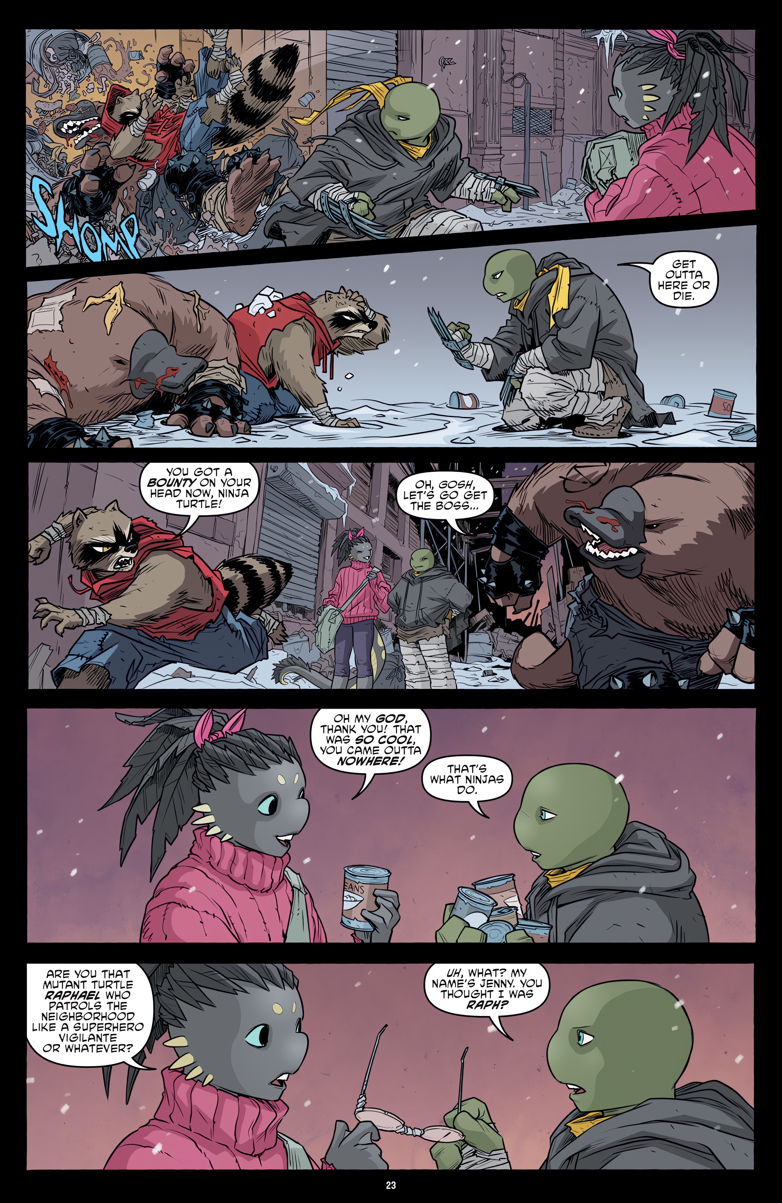 Read online Teenage Mutant Ninja Turtles: The IDW Collection comic -  Issue # TPB 14 (Part 1) - 23
