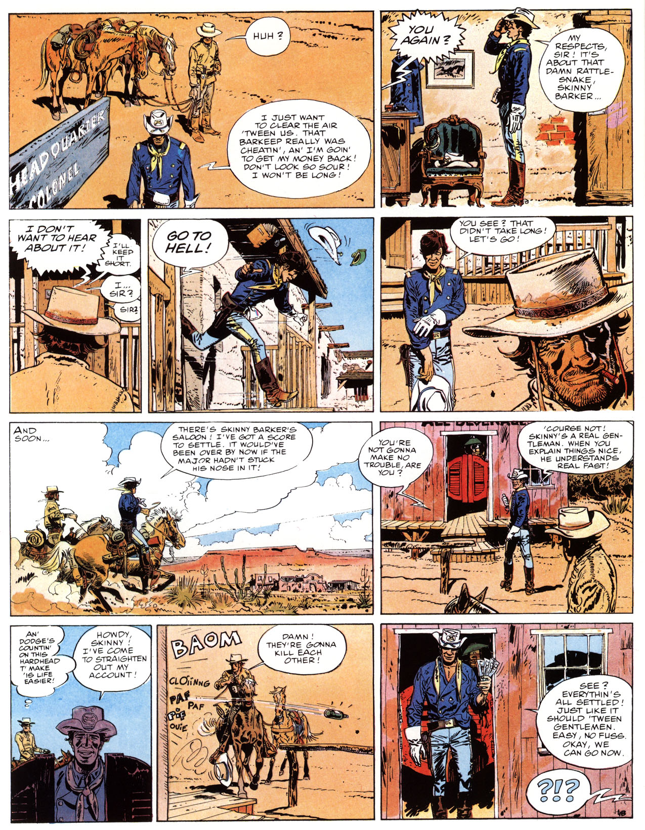 Read online Epic Graphic Novel: Lieutenant Blueberry comic -  Issue #1 - 8