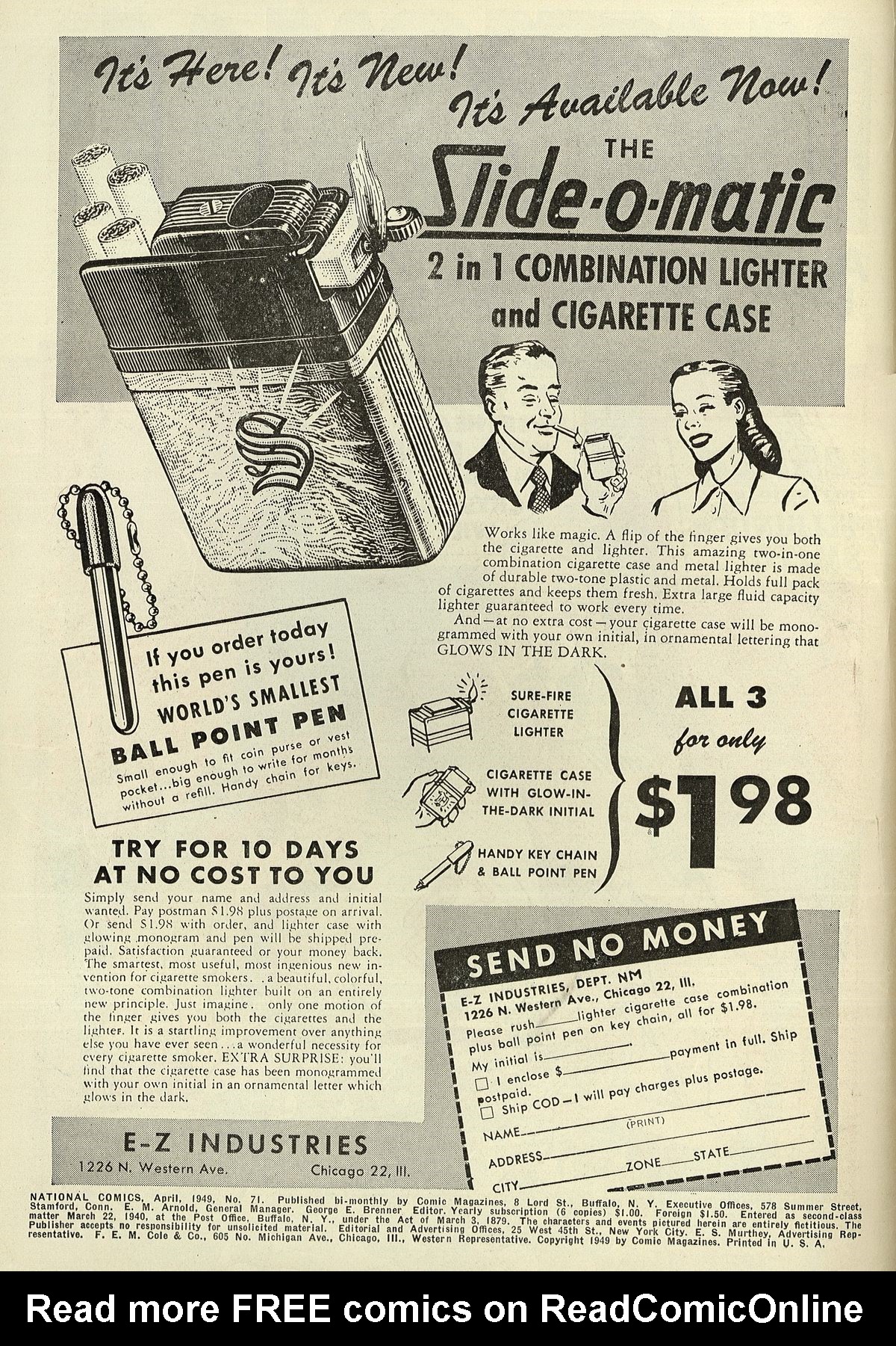 Read online National Comics comic -  Issue #71 - 2