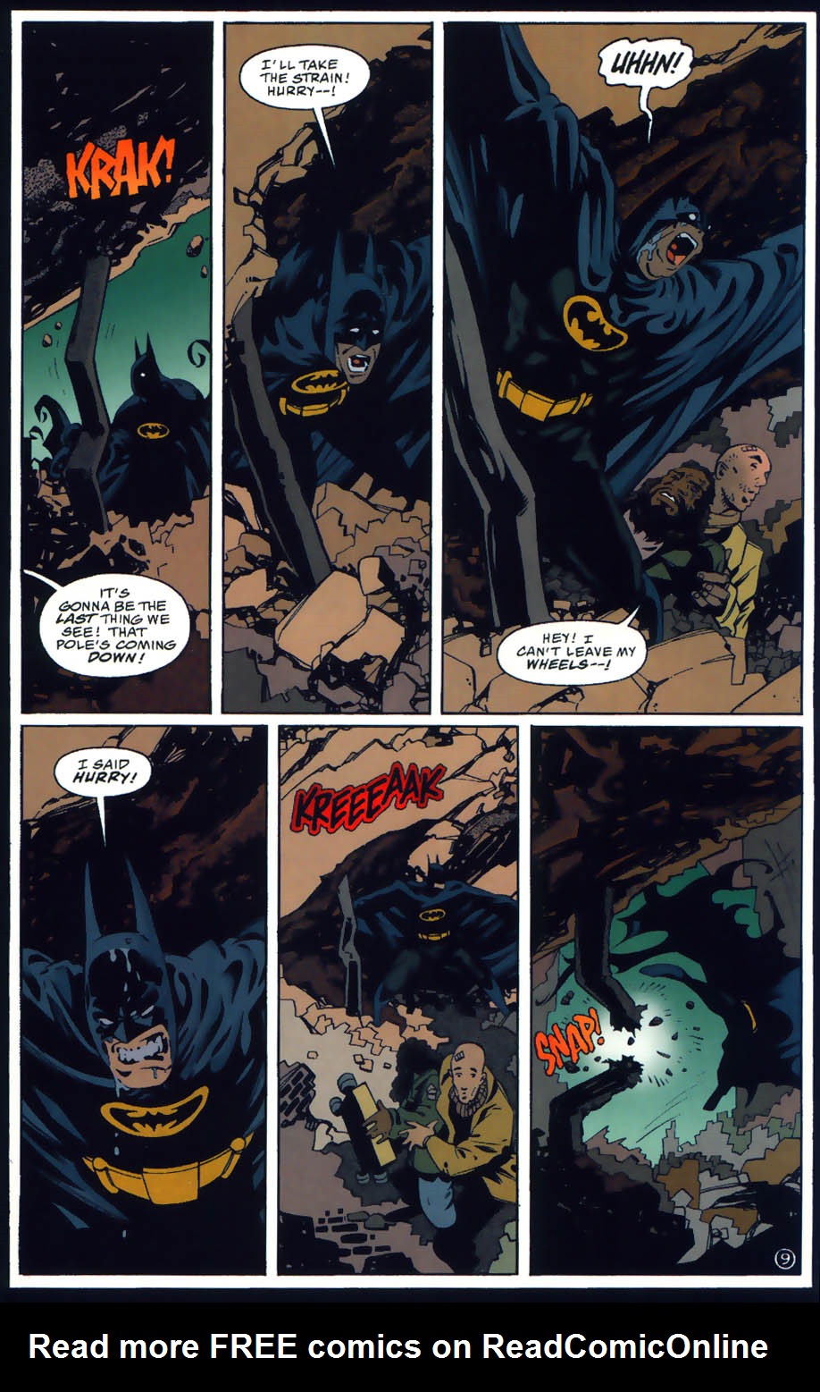 Read online Batman: Cataclysm comic -  Issue #10 - 10