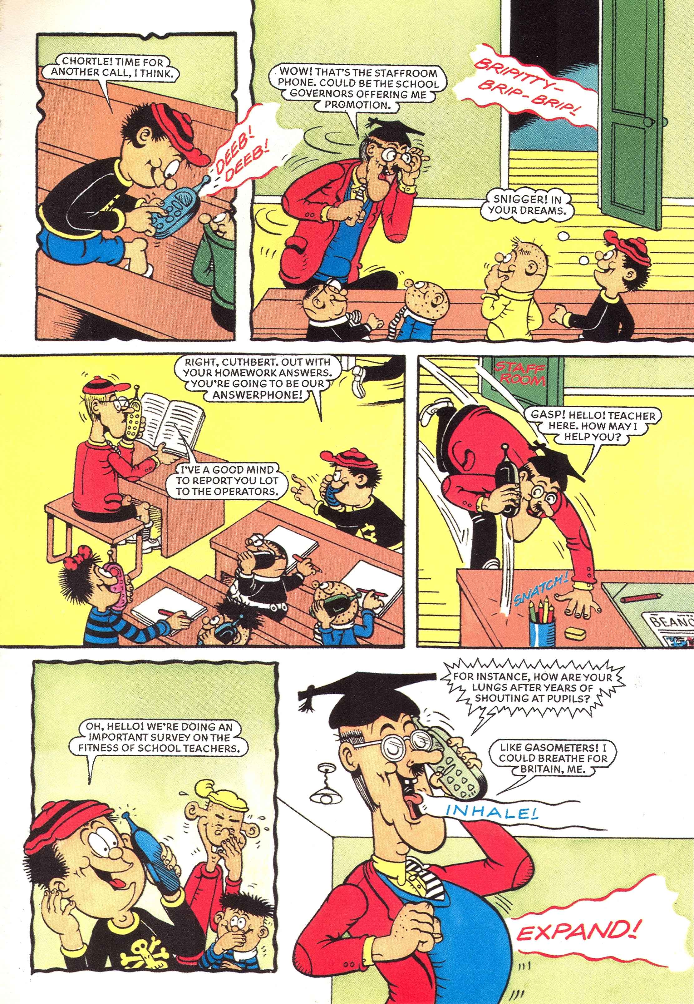 Read online Bash Street Kids comic -  Issue #2003 - 35