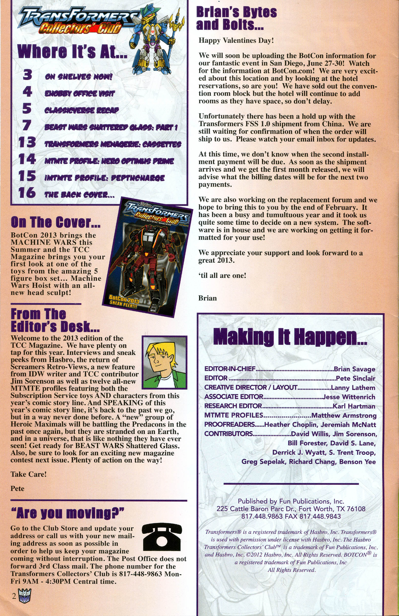 Read online Transformers: Collectors' Club comic -  Issue #49 - 2