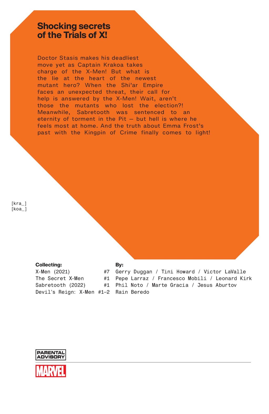 Read online Trials Of X comic -  Issue # TPB 11 - 149